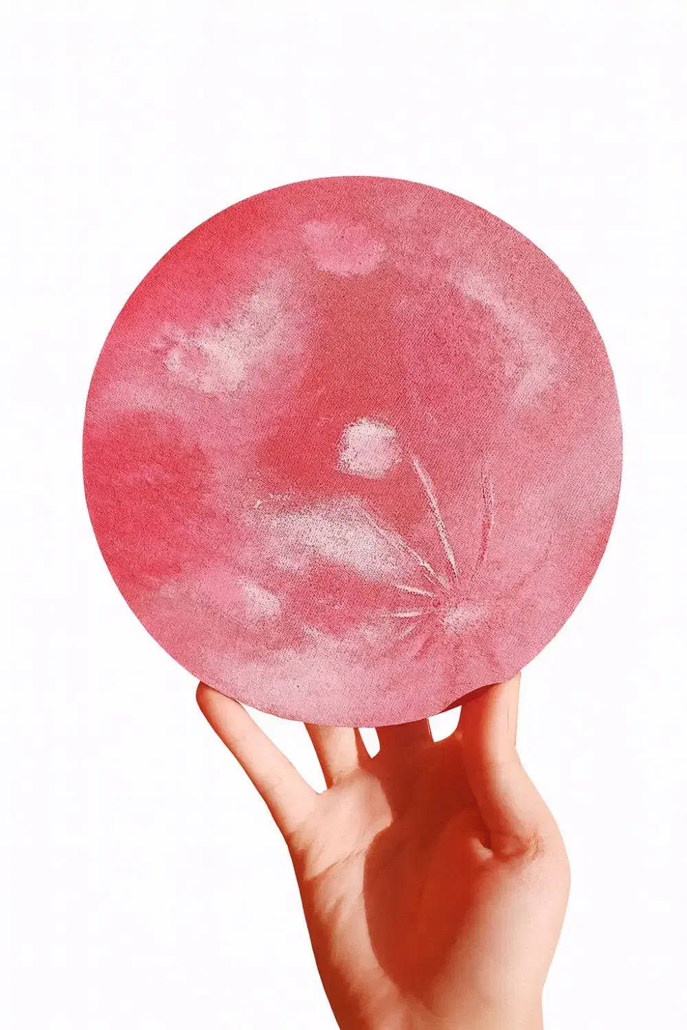 بوم طرح ماه کهکشانی صورتی|تابلو، نقاشی، عکس|اصفهان, پوریای ولی|دیوار