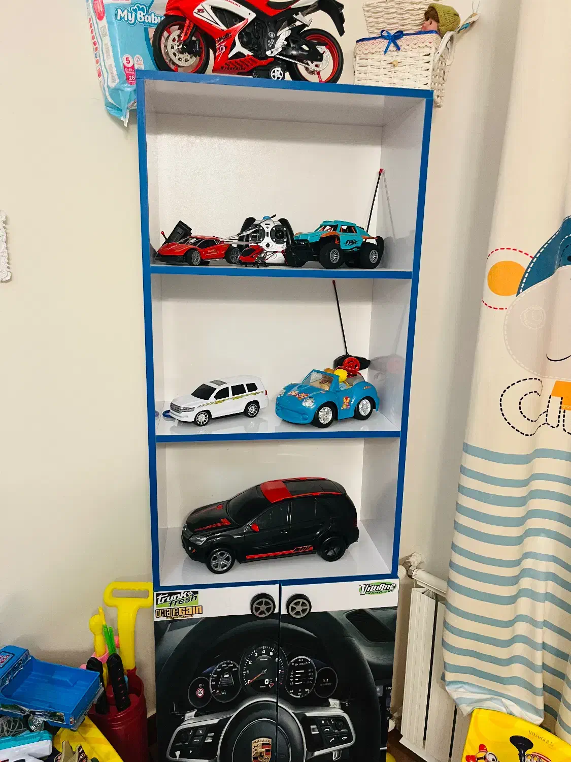 سرویس خواب کودک ماشینی|تخت و سرویس خواب|پردیس, فاز ۲|دیوار