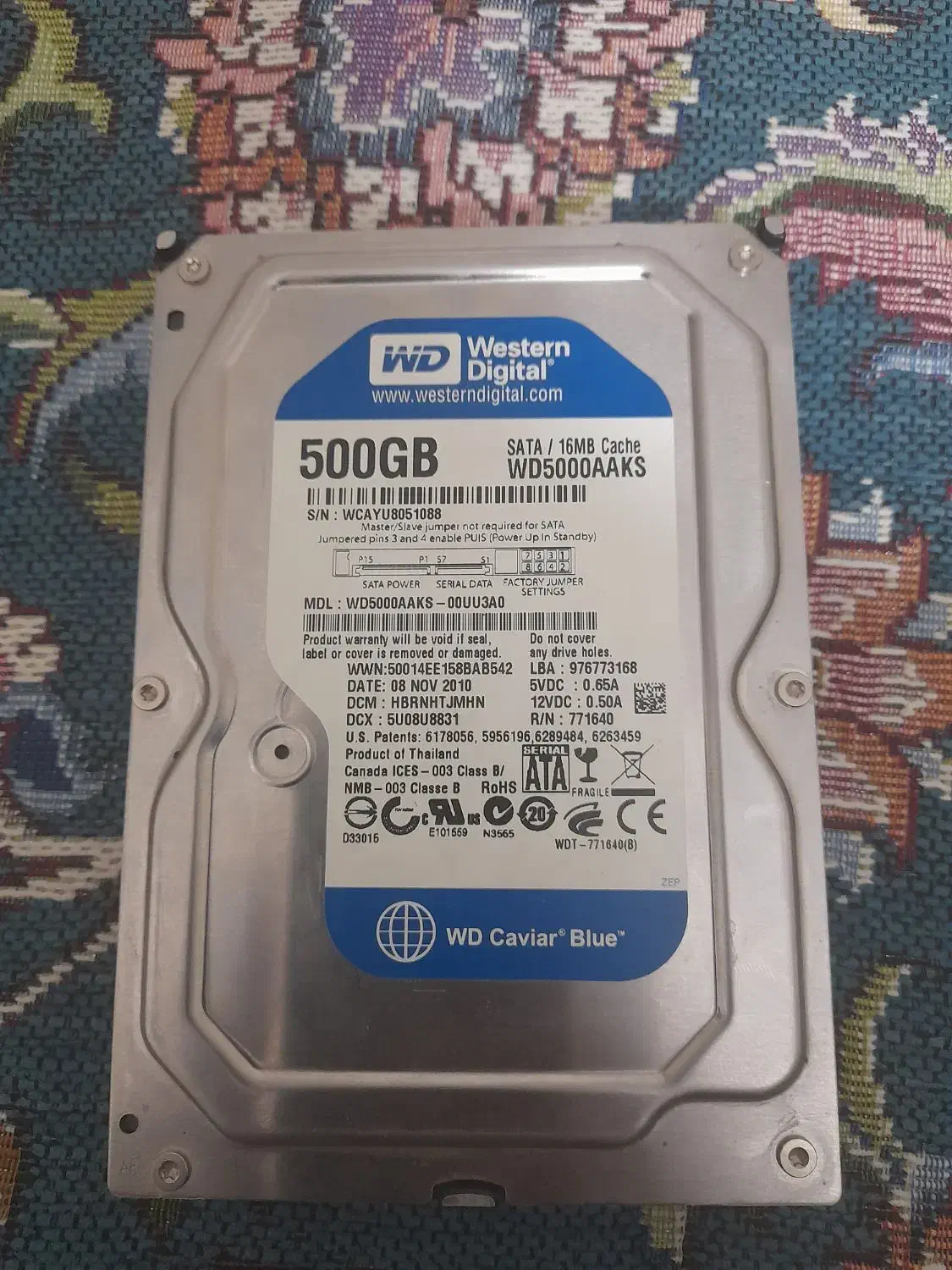 هارد ۵۰۰ گیگ کامپیوتر|قطعات و لوازم جانبی رایانه|مشهد, بهمن|دیوار