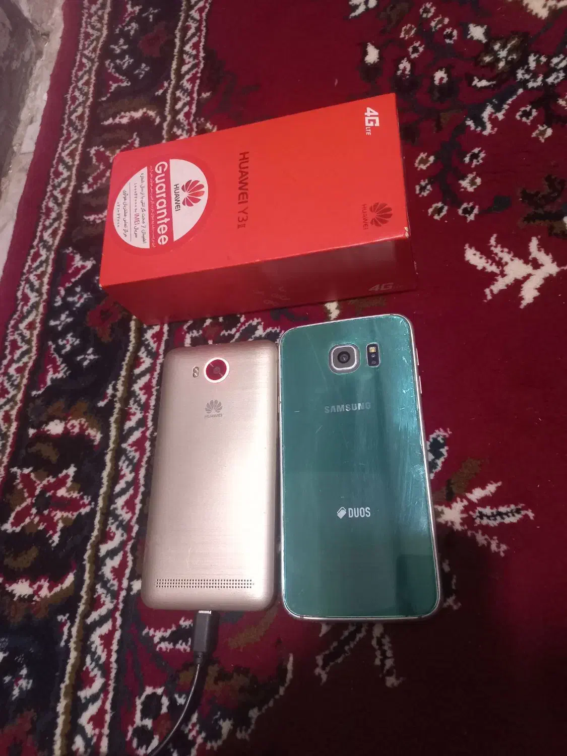 گوشی s6وY3خاموش|موبایل|قم, چهل درخت‎|دیوار