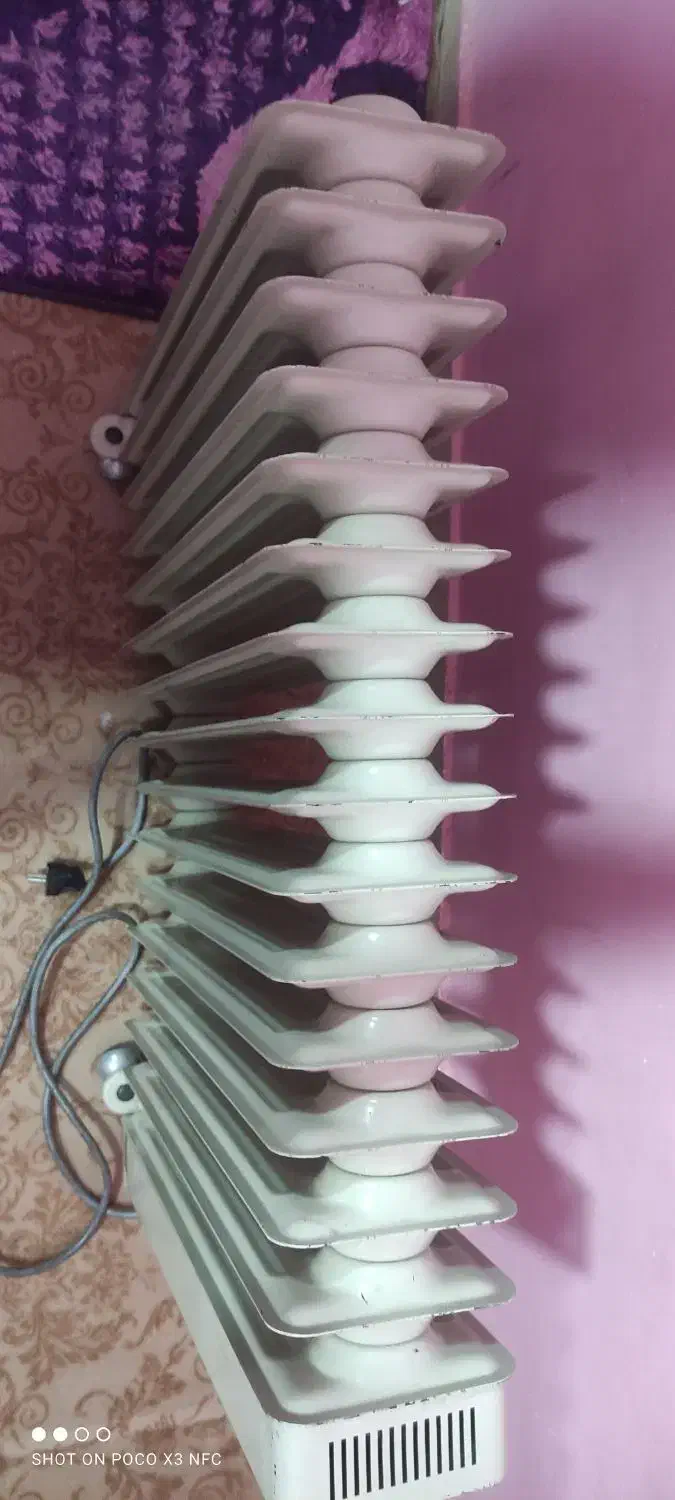 شوفاژ برقی16پر|بخاری، هیتر، شومینه|بهارستان, |دیوار