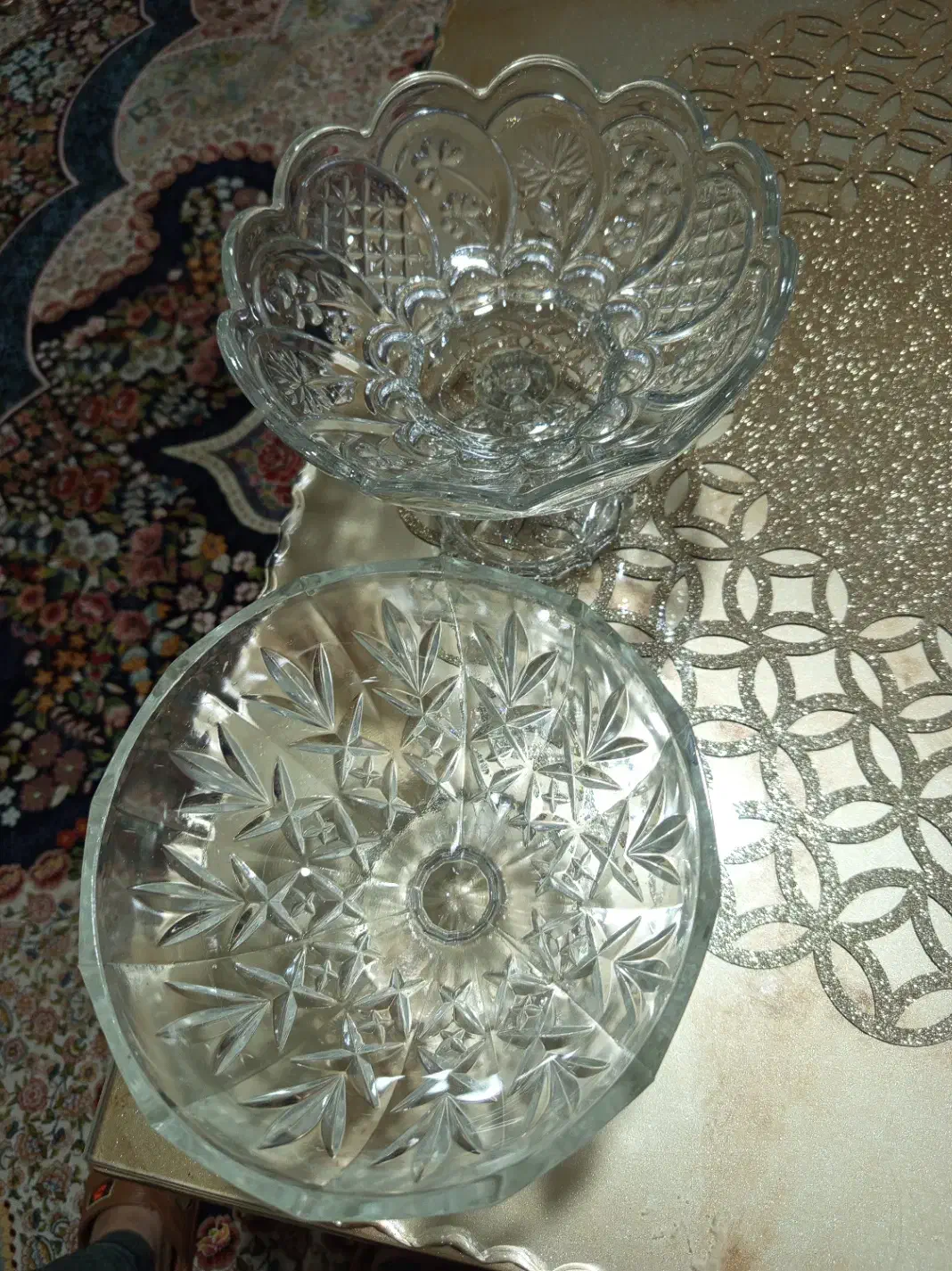 دو عدد جا میوه|ظروف سرو و پذیرایی|سقز, |دیوار