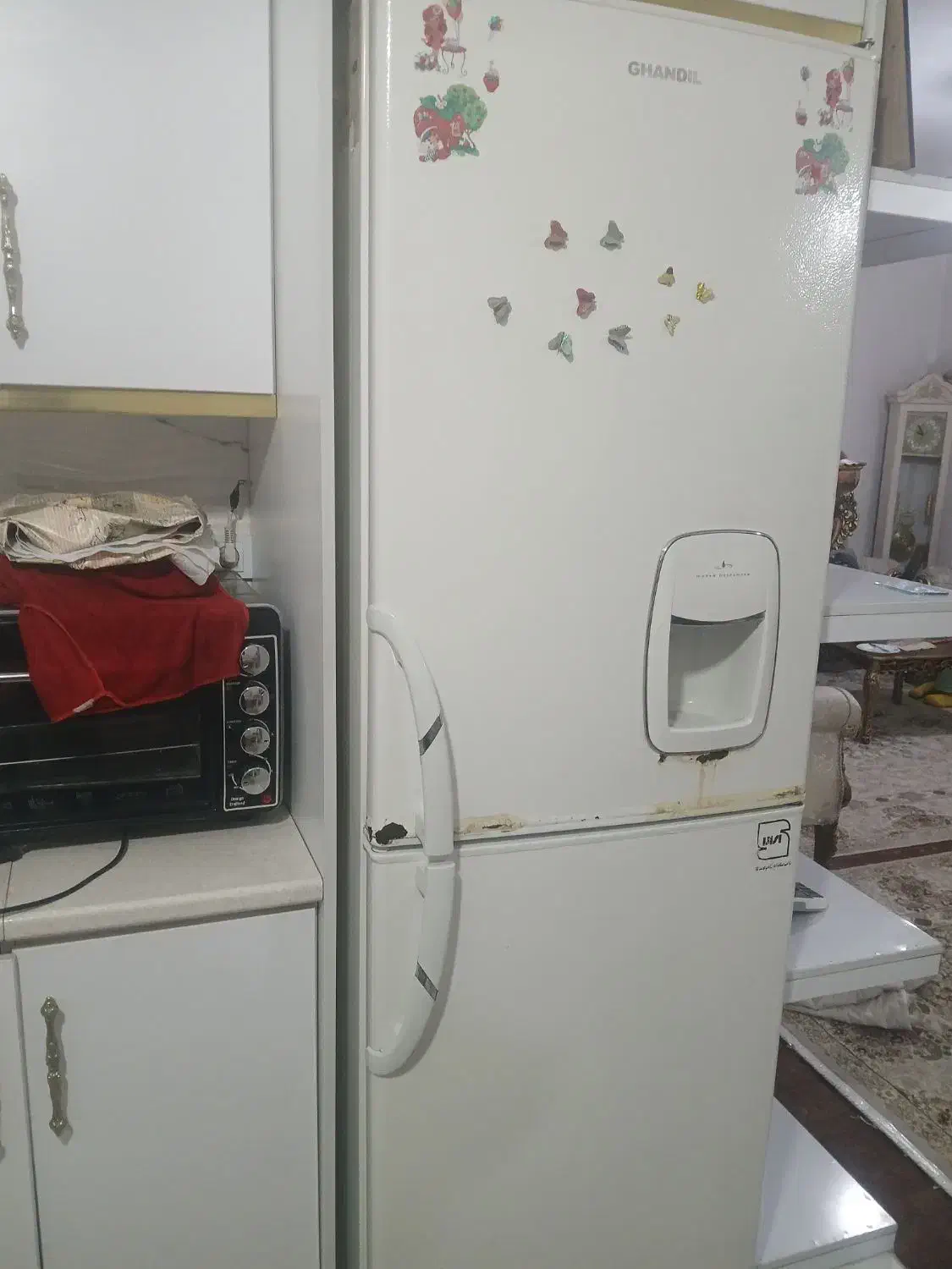 یخچال سالم به دلیل جا نداشتن به فروش میرسد|یخچال و فریزر|تاکستان, |دیوار