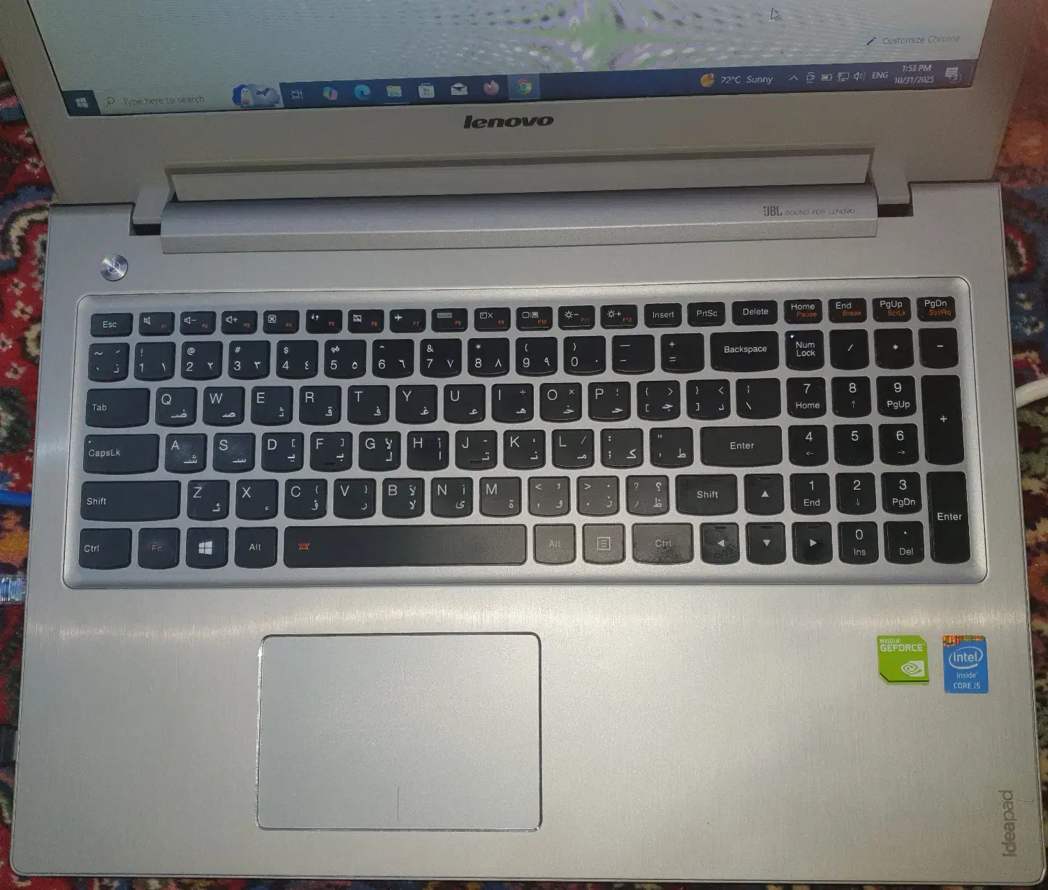 لپ تاپ lenovo|رایانه همراه|اردبیل, |دیوار