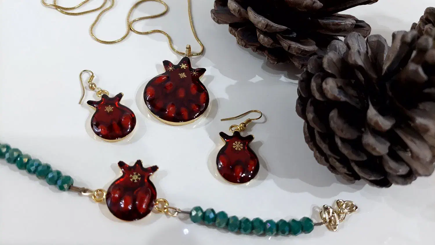 نیم ست انار|بدلیجات|قدس, شهرقدس|دیوار