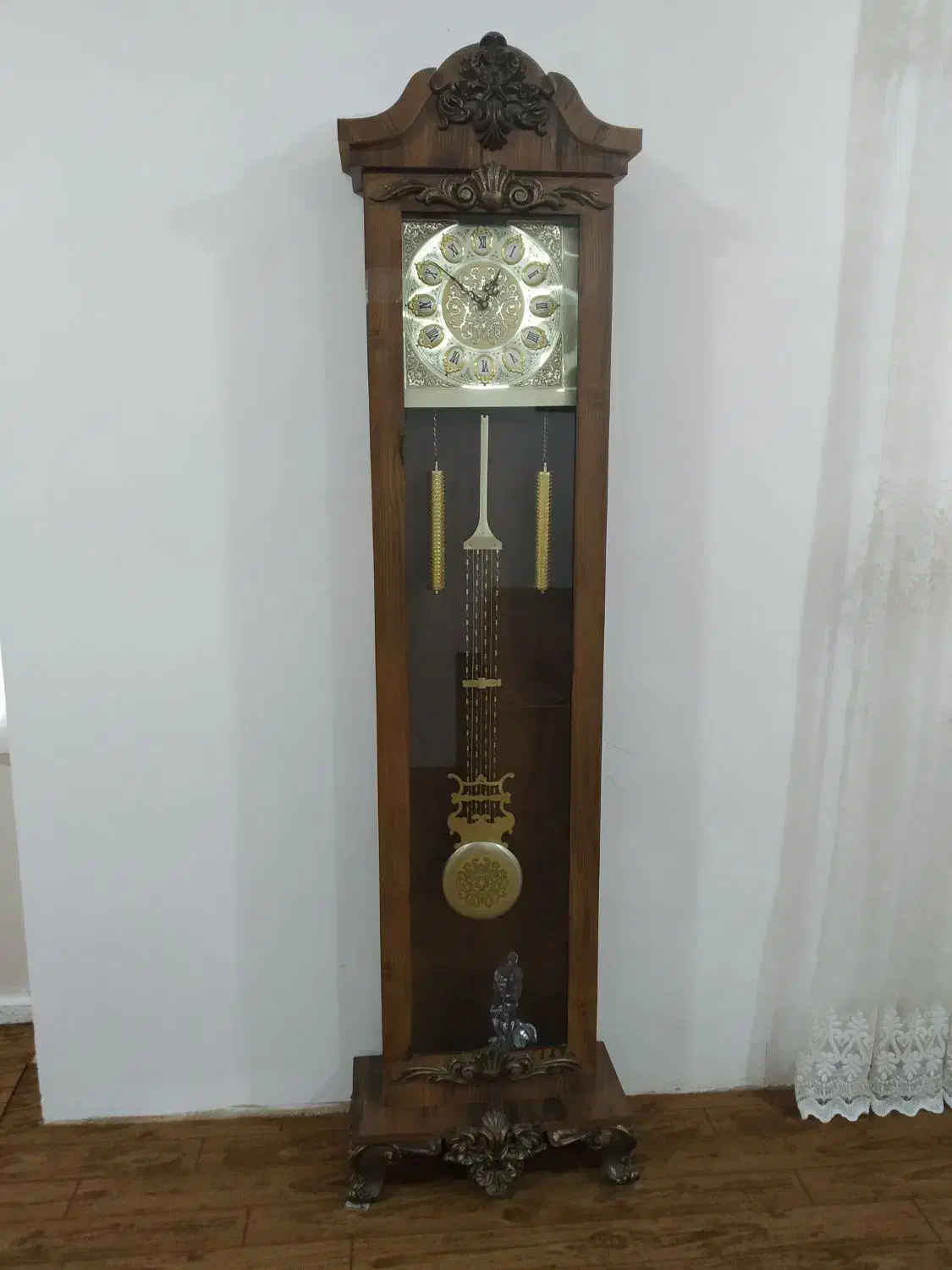 ساعت ایستاده|ساعت دیواری و تزئینی|کبودرآهنگ, |دیوار