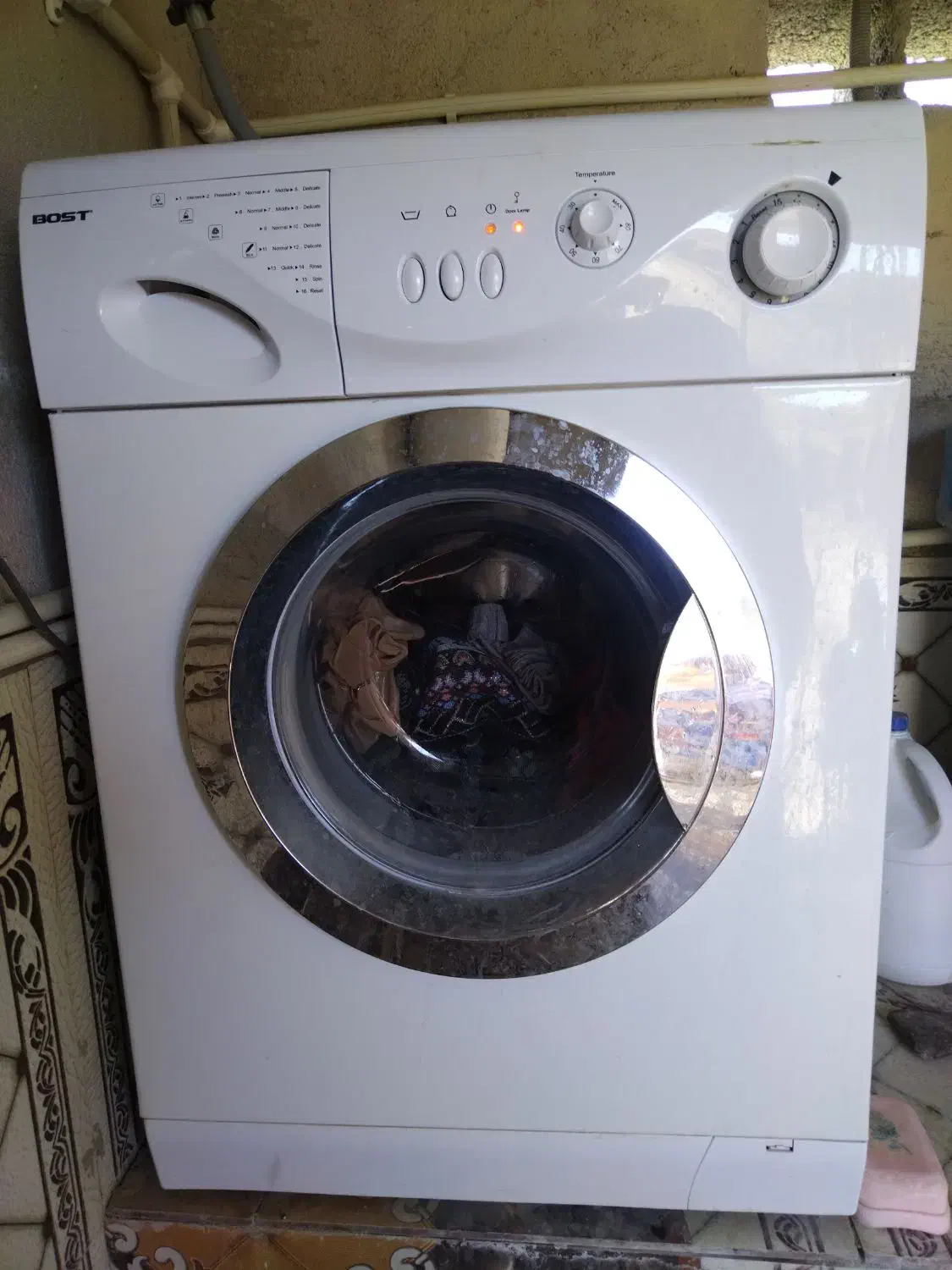 لباسشویی|ماشین لباسشویی و خشککن لباس|مینان, |دیوار