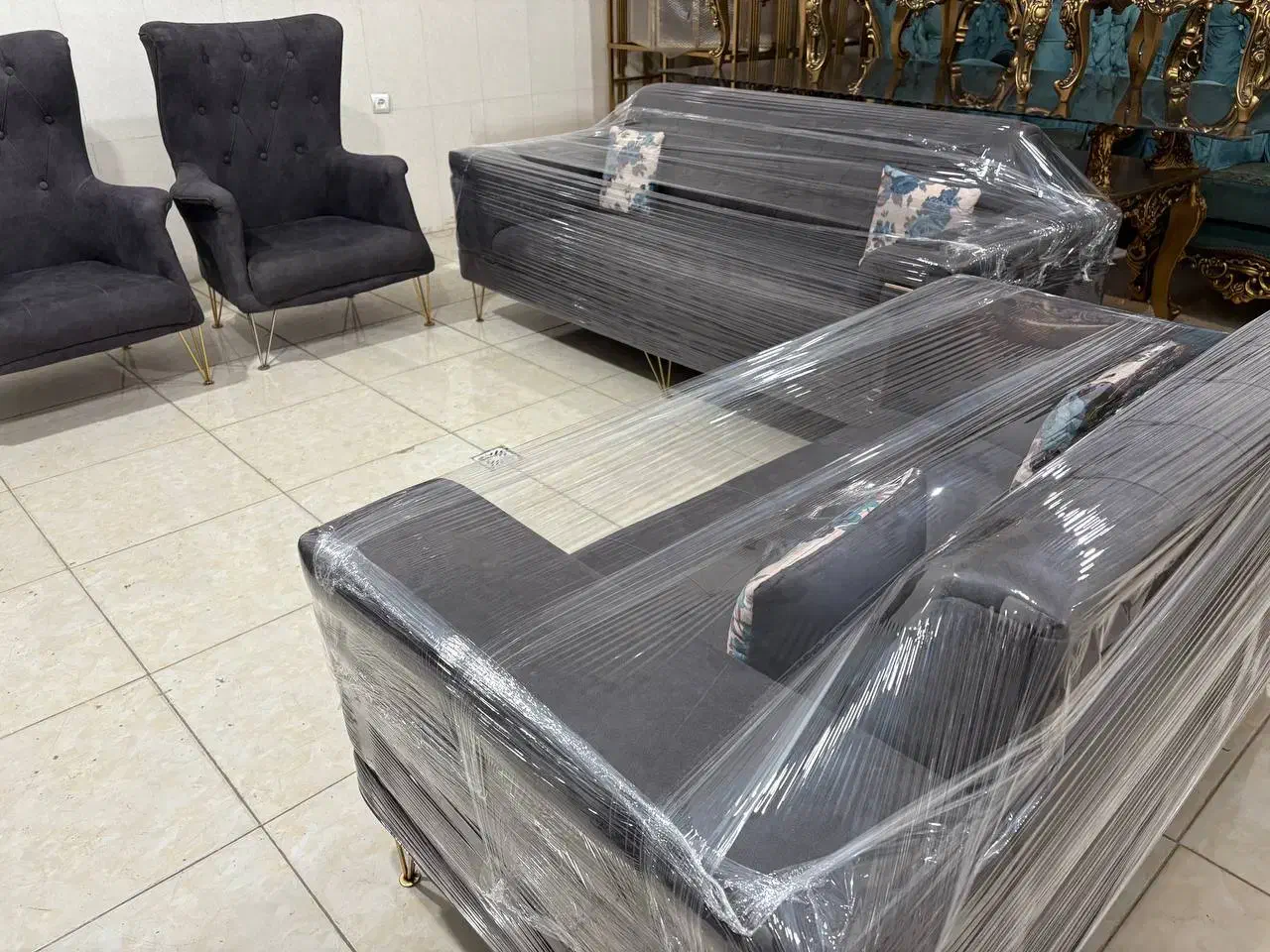 مبل چستر یونانی مبلمان پوریا|مبلمان خانگی و میز عسلی|کرمانشاه, |دیوار