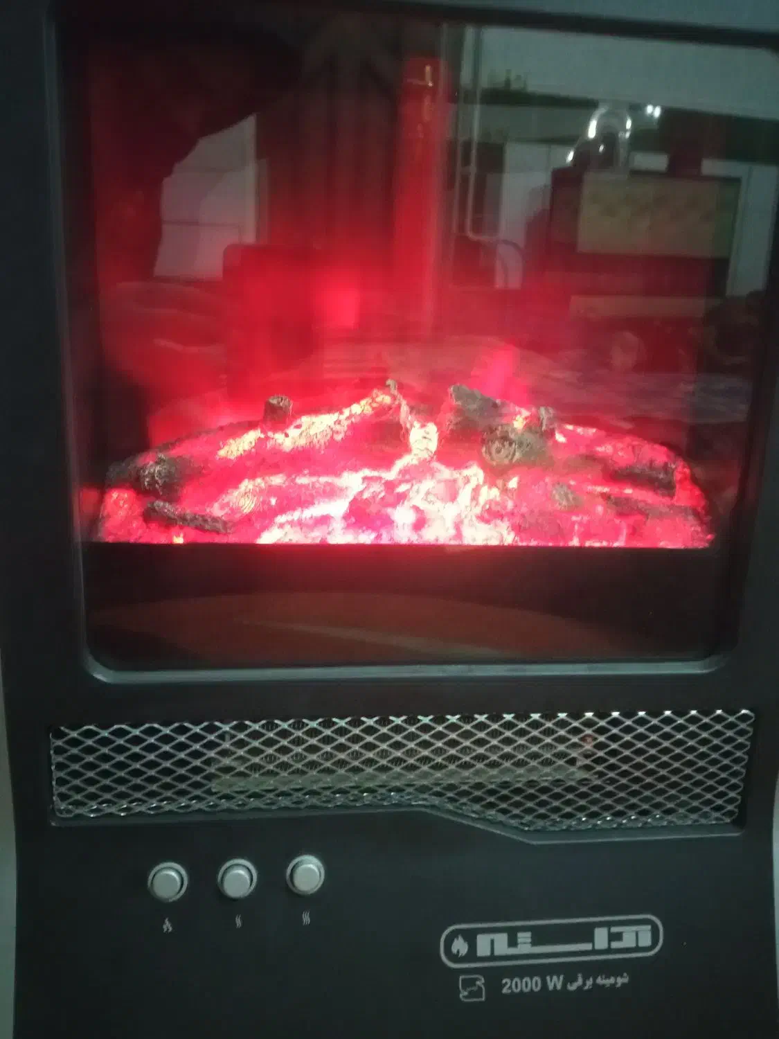 شومینه برقی|بخاری، هیتر، شومینه|یاسوج, |دیوار