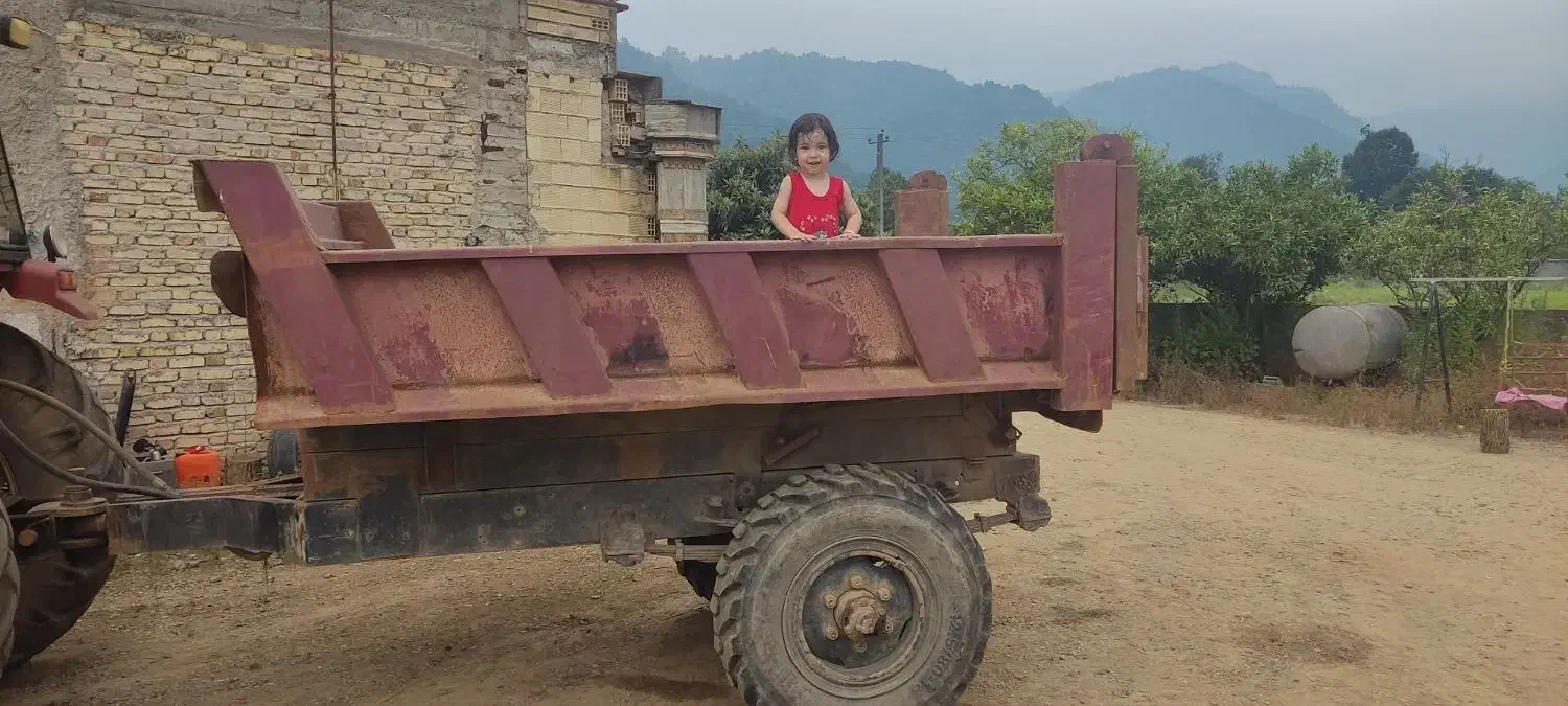 تریلی فنر دار کمپرسی تراکتور ۶تن|ماشین‌آلات صنعتی|ماکلوان, |دیوار