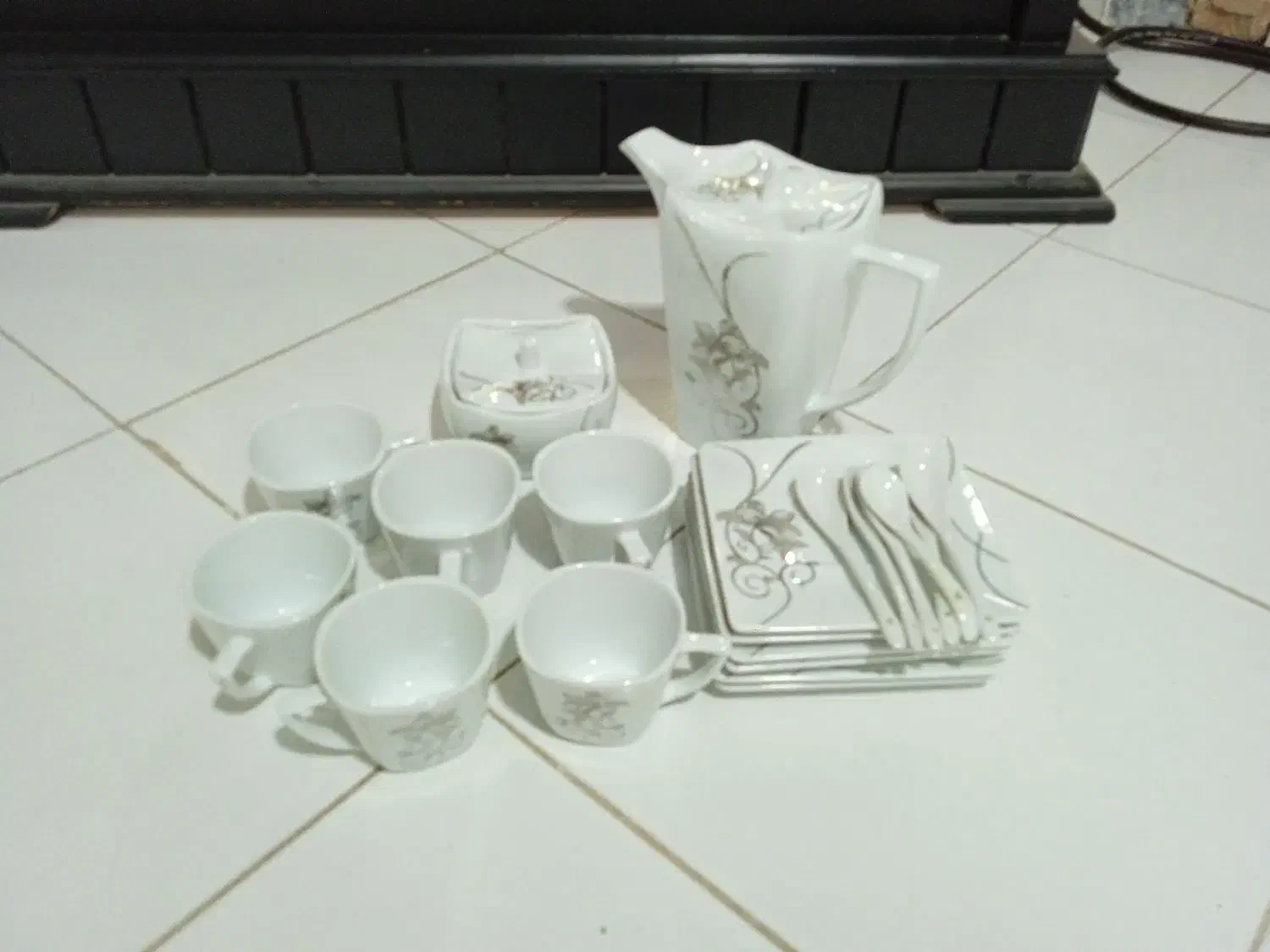 سرویس چای خوری چینی نو|ظروف سرو و پذیرایی|کرج, شاهین‌ویلا|دیوار