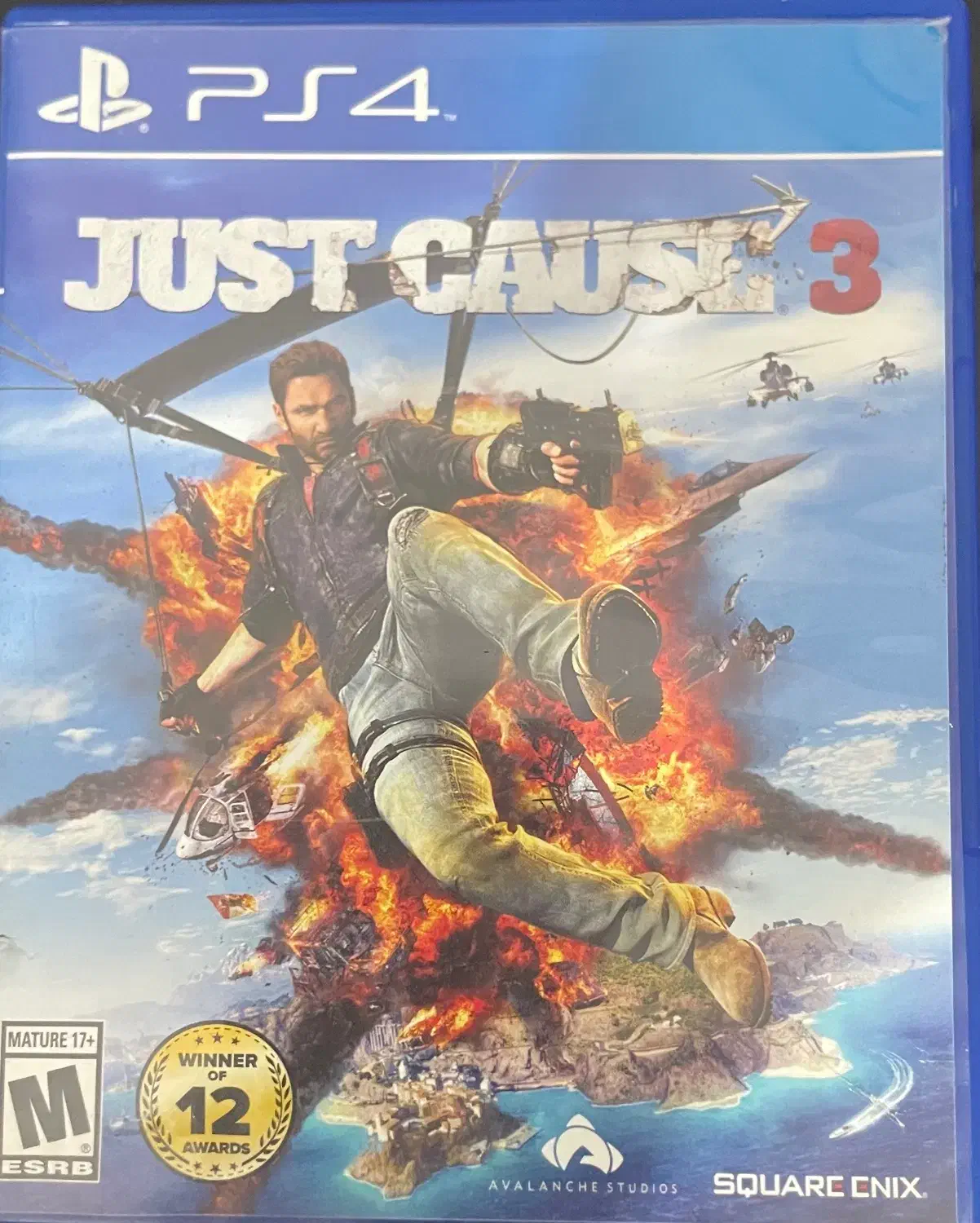 دیسک بازی جاست کاز برای ps4|کنسول، بازی ویدئویی و آنلاین|ساری, |دیوار