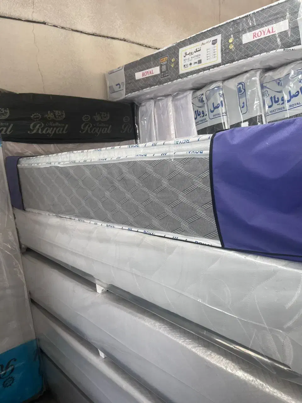 تشک مدل پارچه آنتی باکتریال رویال|تشک تختخواب|مشکین‌دشت, |دیوار