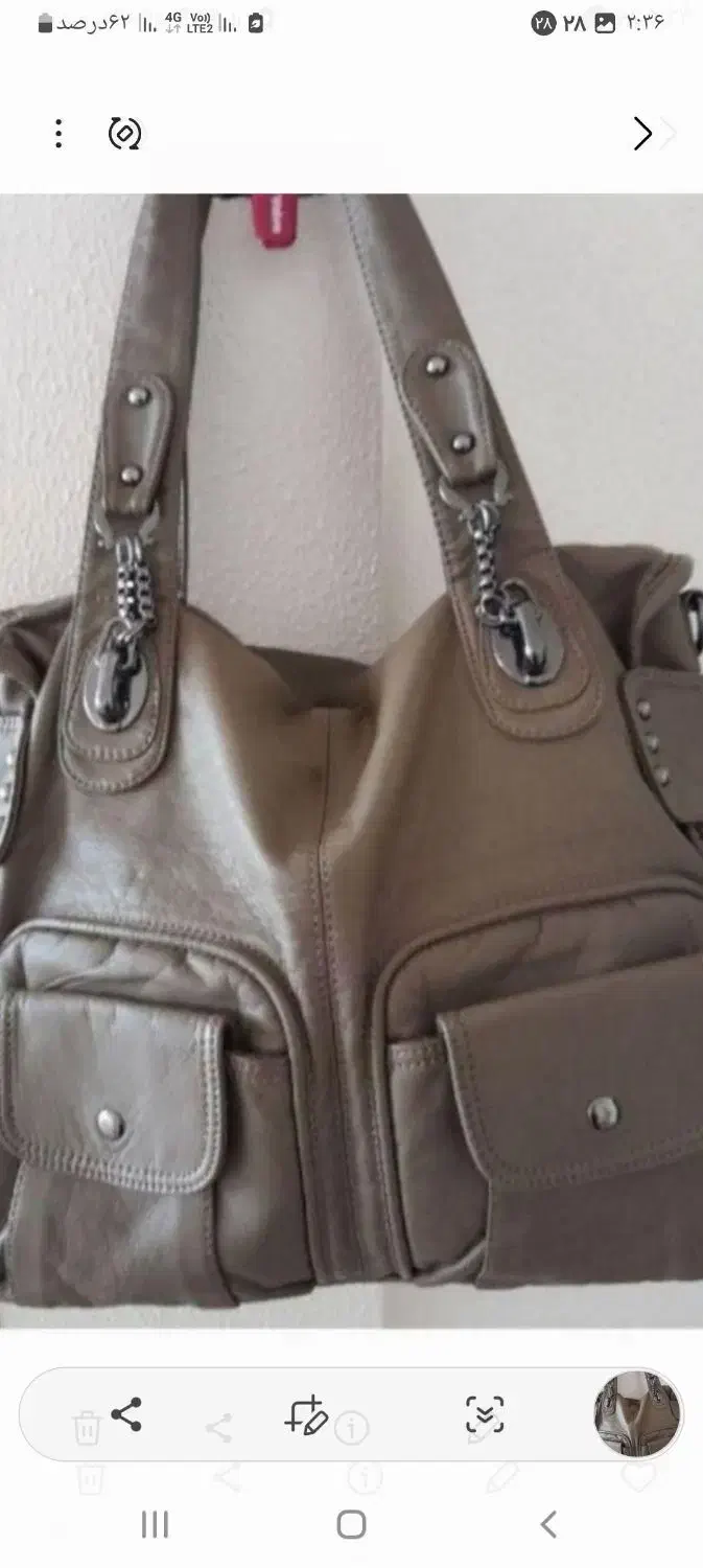 کیف چرم زنانه خارجی|کیف، کفش، کمربند|شاهین‌شهر, شهرک گلدیس|دیوار