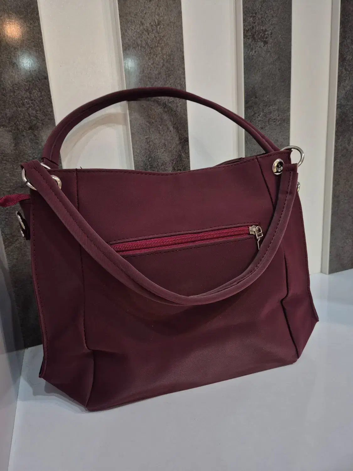 کیف زنانه چری‌رنگ جادار و خوش‌جنس|کیف، کفش، کمربند|یاسوج, |دیوار