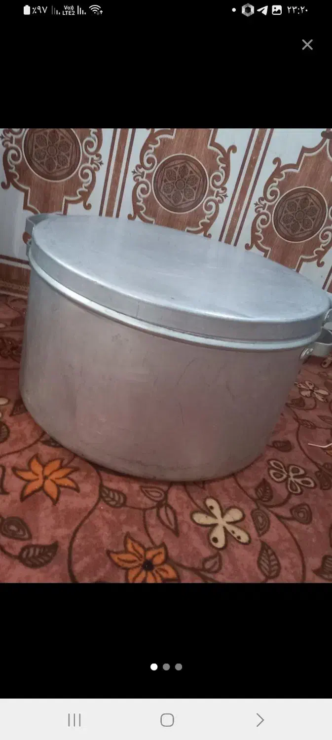 دیگ بزرگ سه کیسه برنج میگیره دوبار توش پخت نذری|ظروف پخت‌وپز|مسجد سلیمان, |دیوار