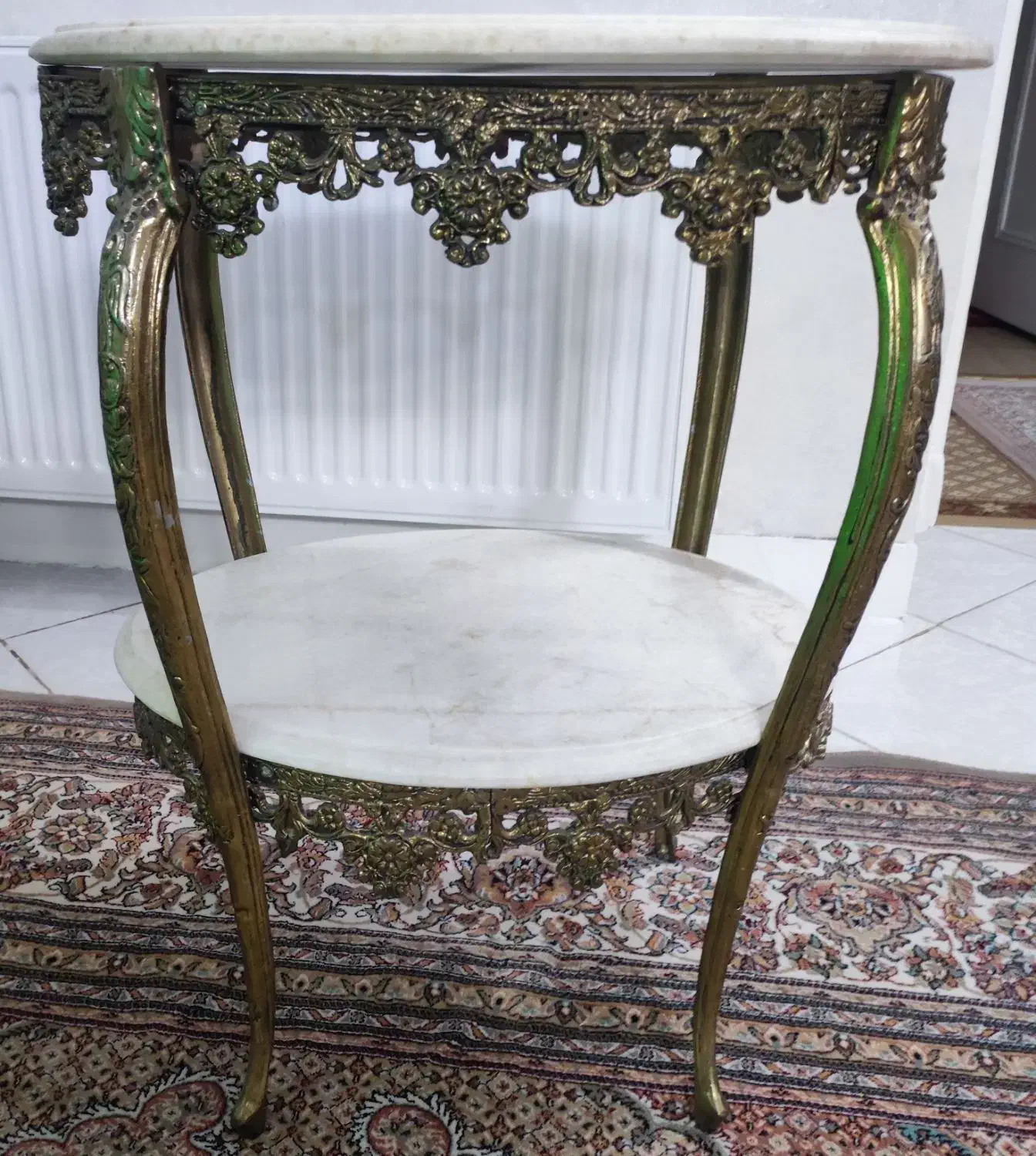 عسلی شیشه ای و عسلی برنجی|مبلمان خانگی و میز عسلی|تهران, آهنگ|دیوار