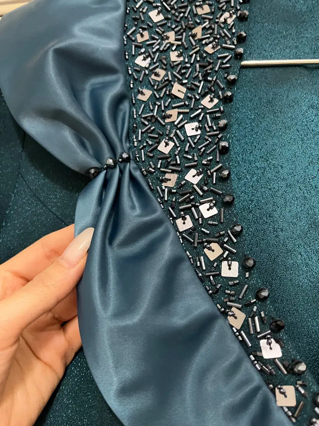 مانتو مجلسی منجوق دوزی|لباس|شهریار, شهریار|دیوار