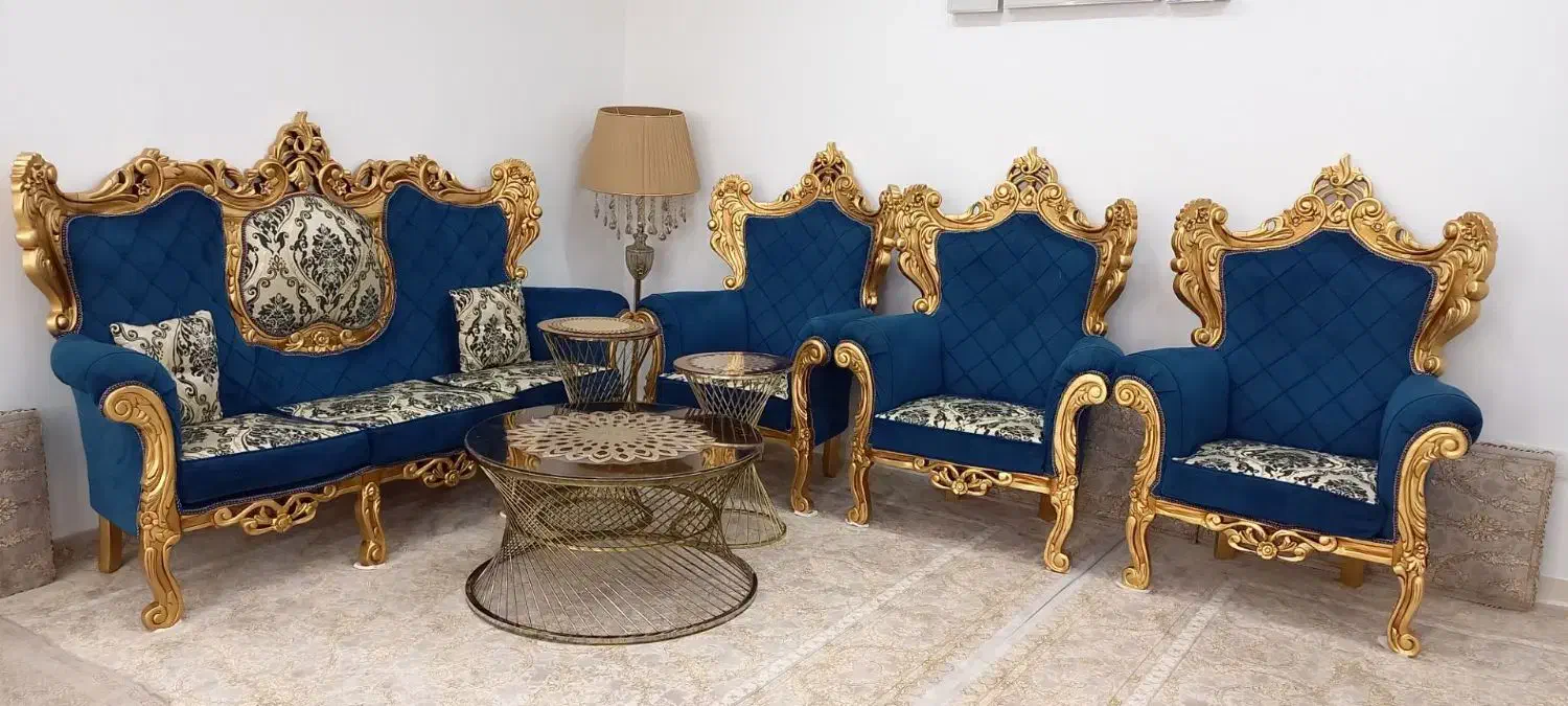 مبلمان در حد نو|مبلمان خانگی و میز عسلی|دهگلان, |دیوار