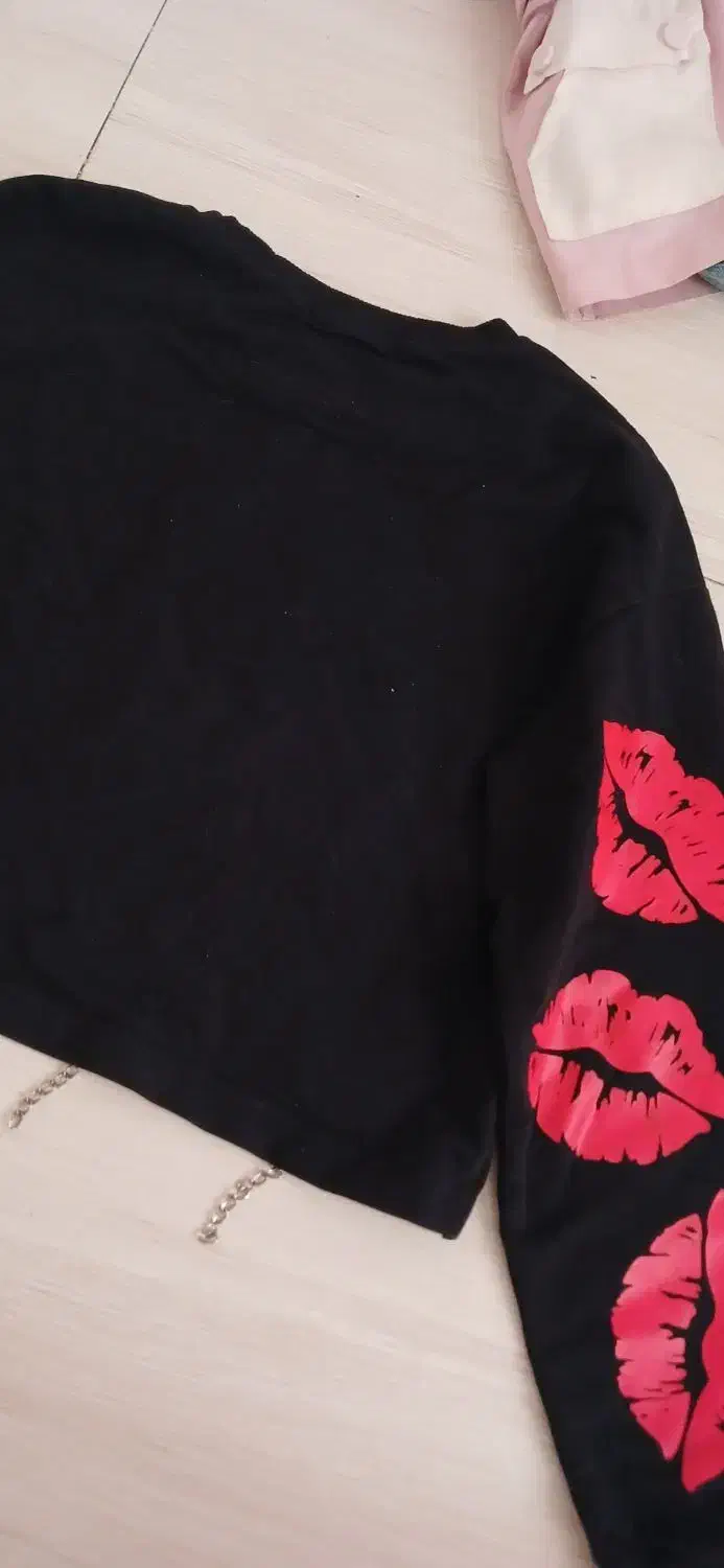 کراپ آستین بلند وشومیز تا۱۳سال|لباس|مشکیندشت, |دیوار