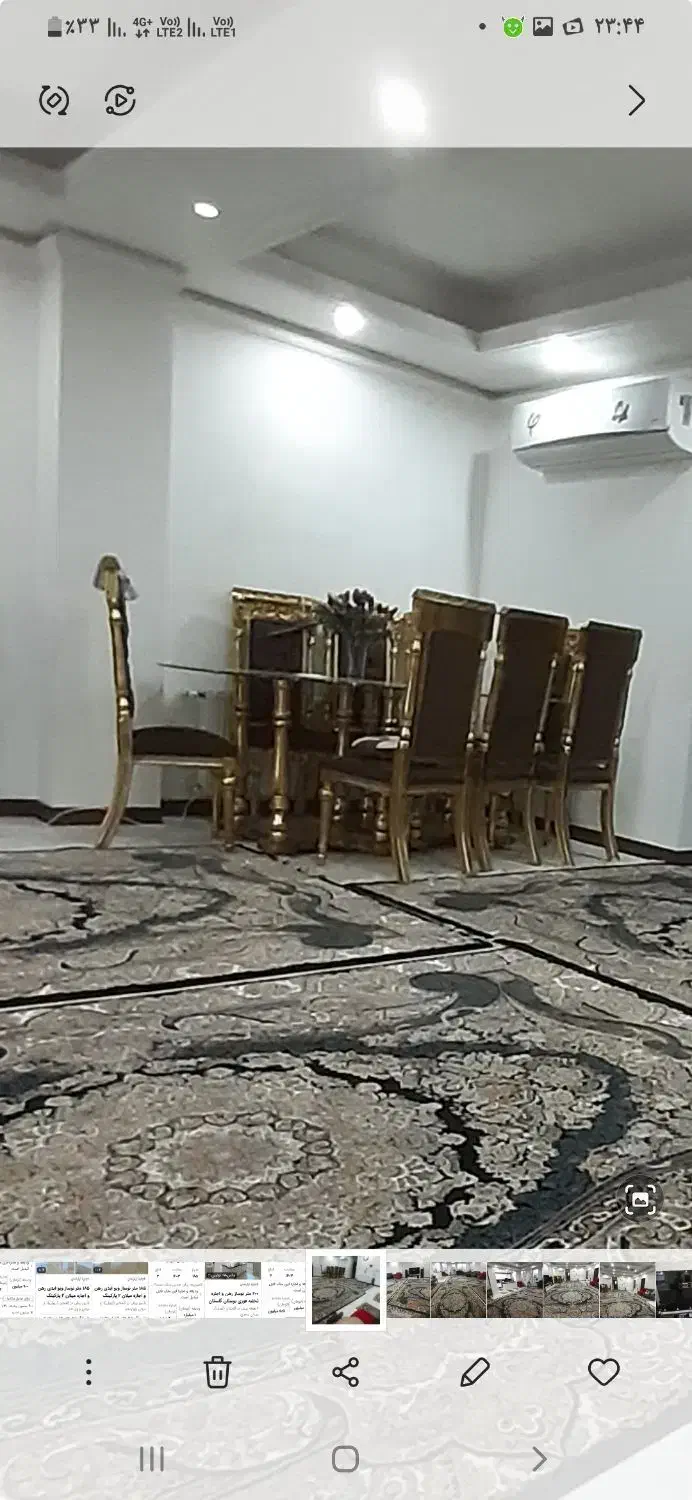 میز غذا خوری ۸نفره خیلی تمیز|میز و صندلی غذاخوری|گلستان (تهران), |دیوار