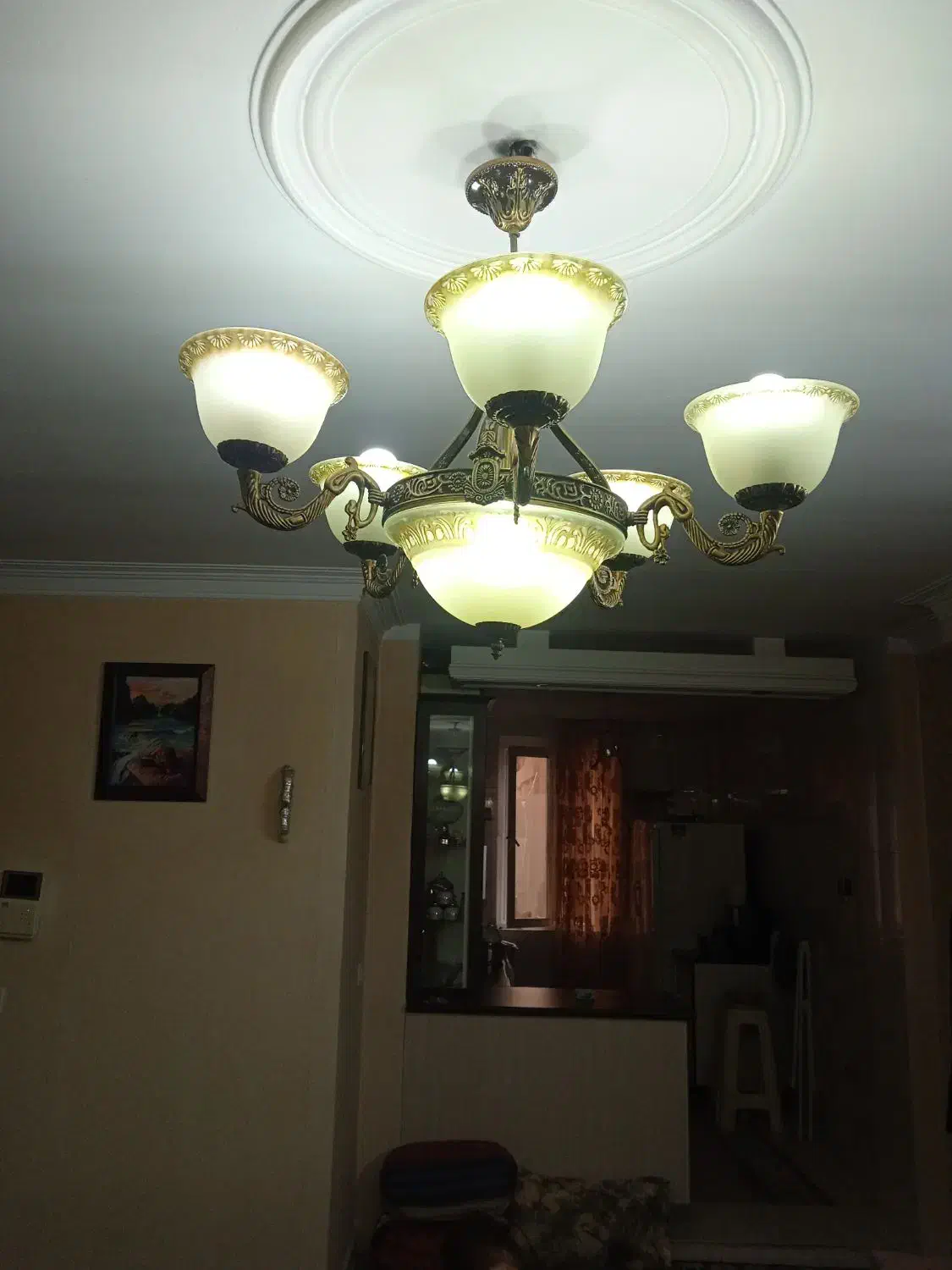 لوستر کلاستیک|لوستر و چراغ آویز|تهران, خاوران|دیوار