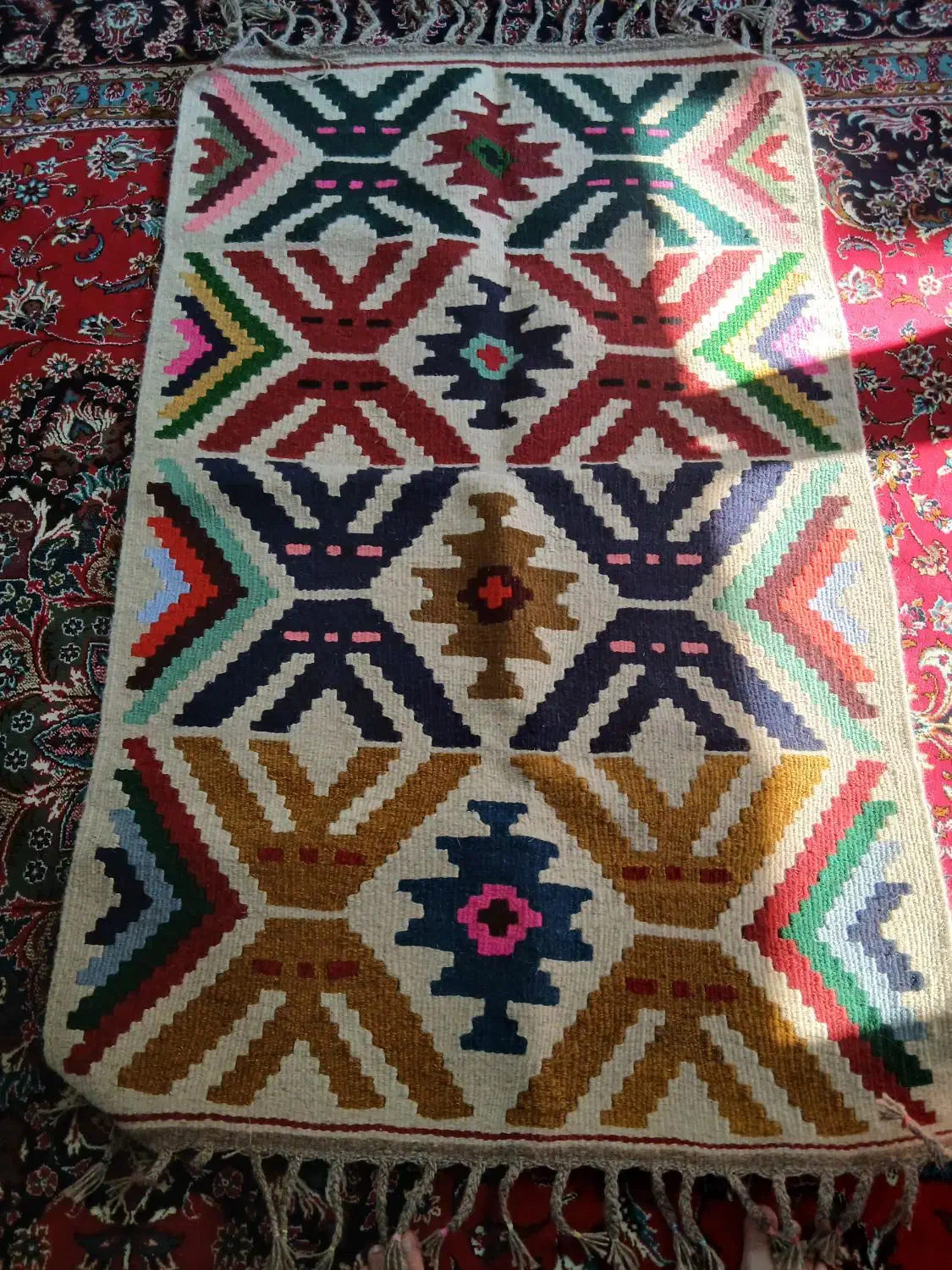 گلیم های دست بافت|گلیم، جاجیم، گبه|بابلسر, |دیوار