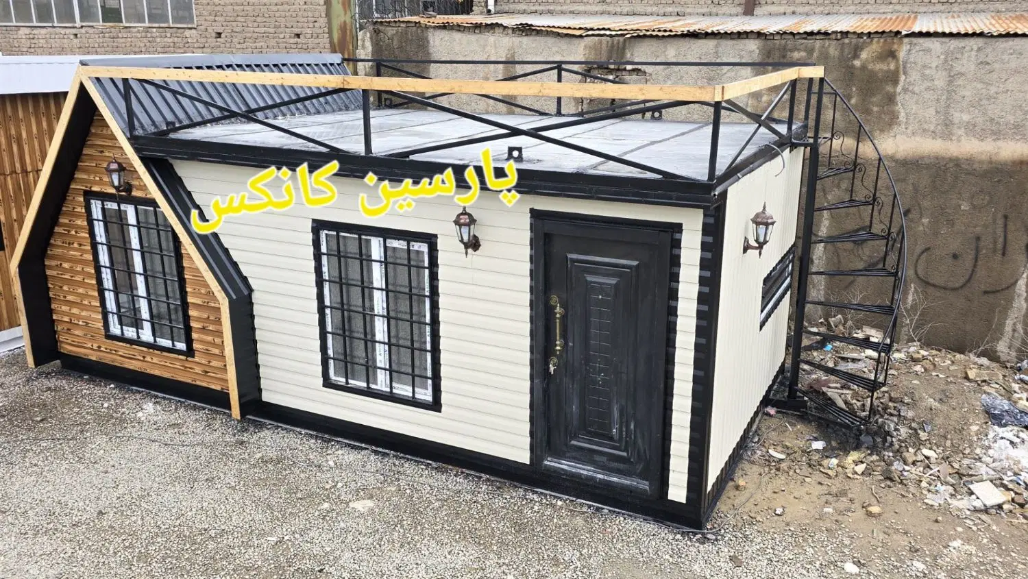 کانکس لوکس ۸×۳.۵ با روفگاردن اجرای حرفهای|مصالح و تجهیزات ساختمان|تهران, هفت حوض|دیوار