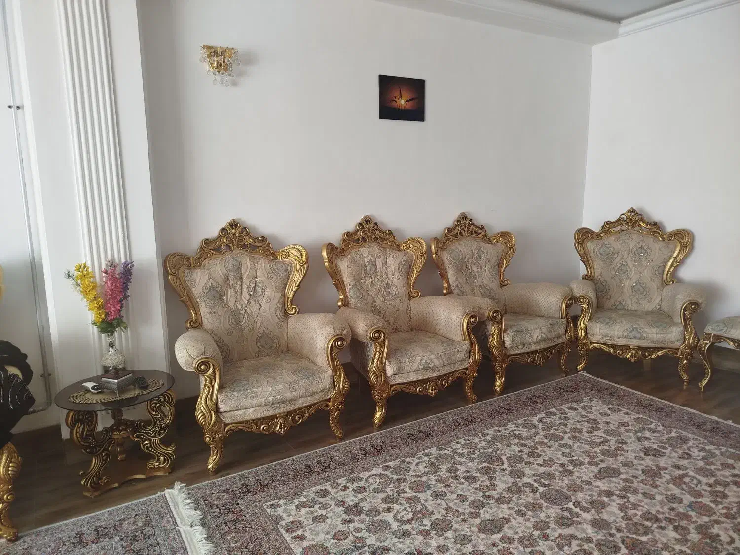 مبل سلطنتی ملایر|مبلمان خانگی و میز عسلی|دیواندره, |دیوار