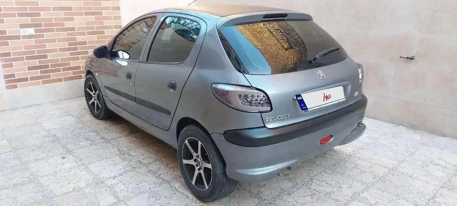 ۲۰۶ تیپ ۲ فوق تمیز کم کار|خودرو سواری و وانت|زاهدان, |دیوار