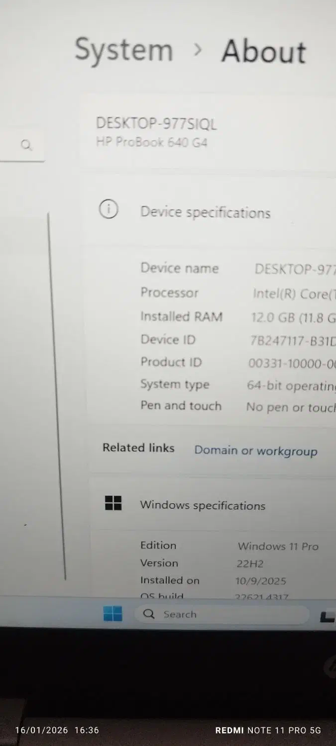 لپ تاپ hp|رایانه همراه|بروجرد, |دیوار