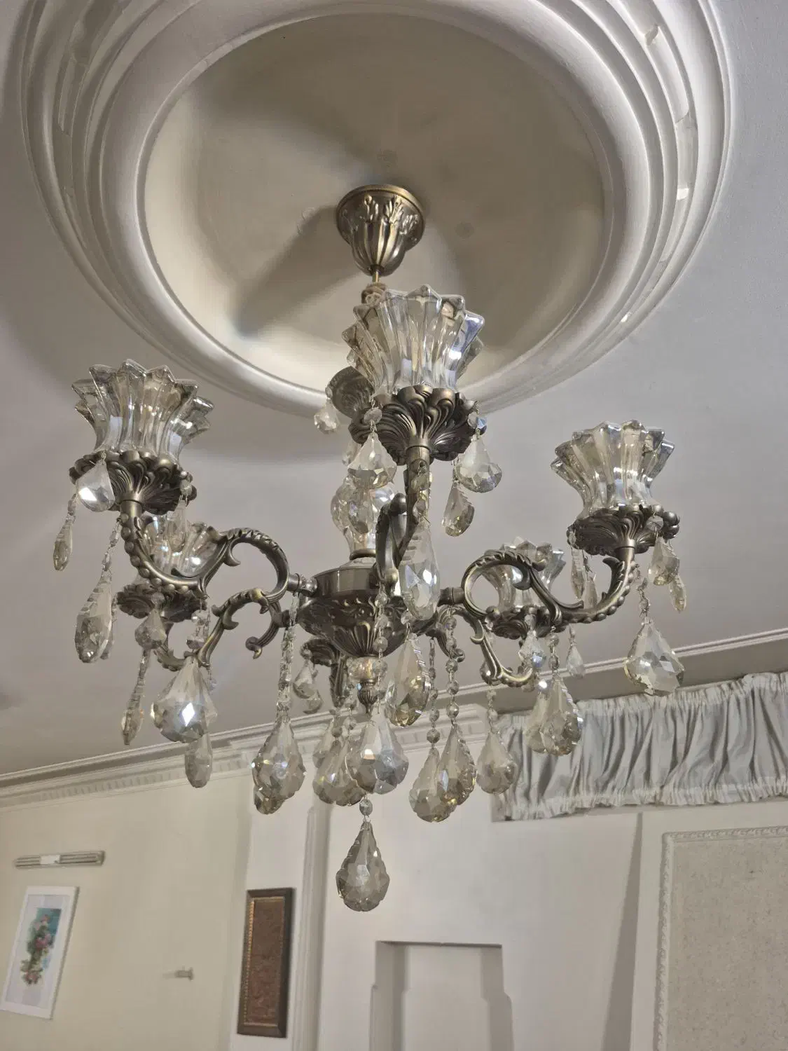 لوستر ۶ شاخه|لوستر و چراغ آویز|اصفهان, خرم|دیوار