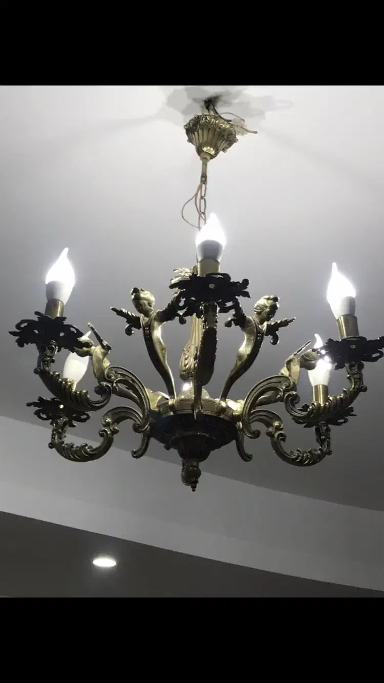 لوستر|لوستر و چراغ آویز|تهران, وردآورد|دیوار