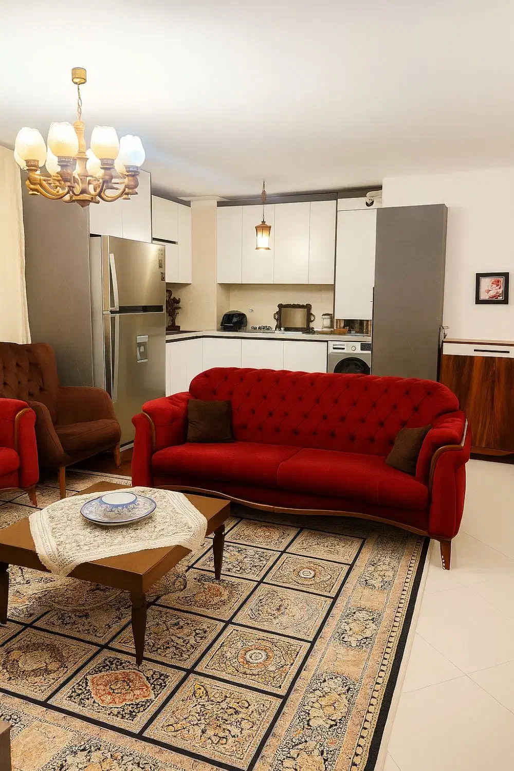 آپارتمان۹۲متر/الموتتوان/لوکس/پارکینگ/فاز۱|فروش آپارتمان|هشتگرد, فاز ۱ مهستان|دیوار