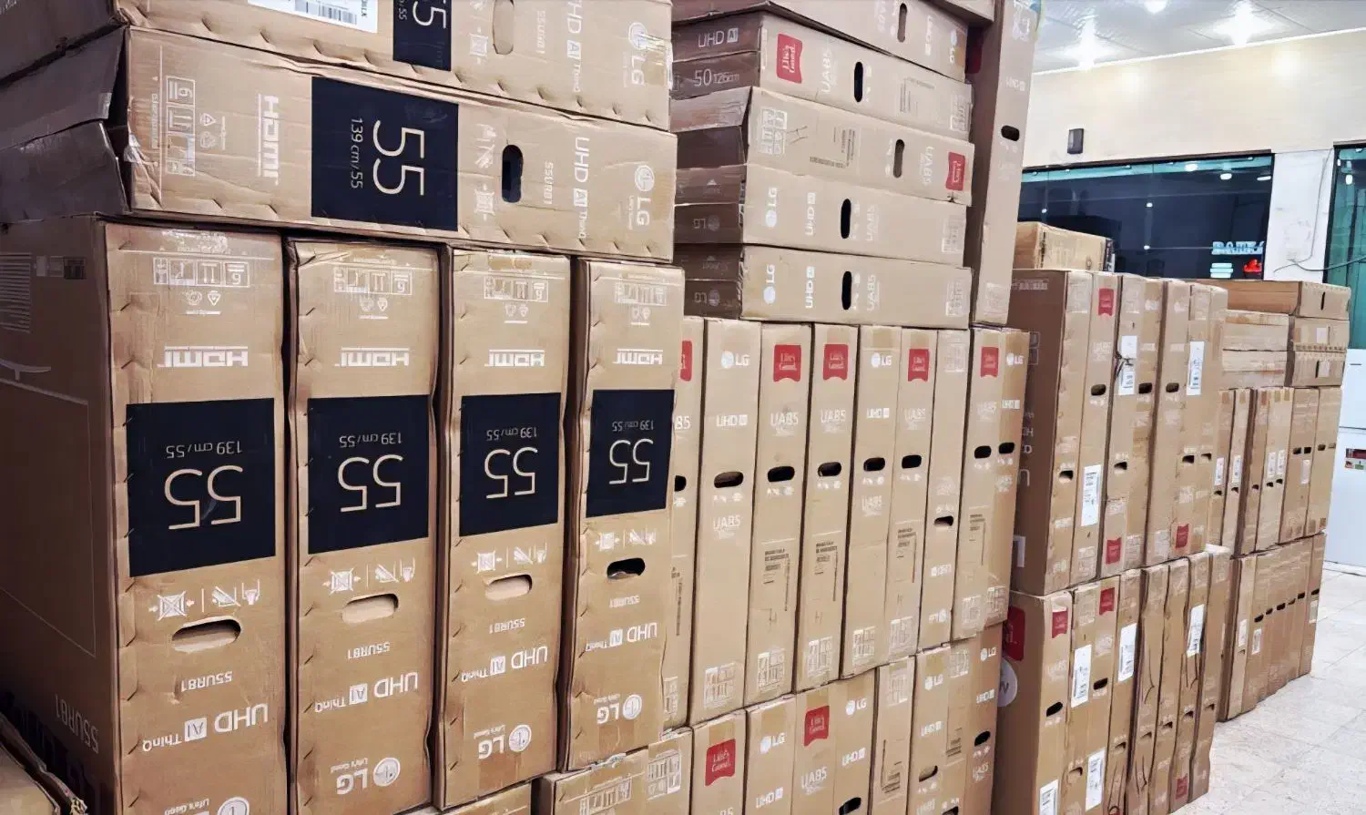 الجی ساسمونگ سونی هایسنس همه سایز موجود|تلویزیون و پروژکتور|بندر کنگان, |دیوار