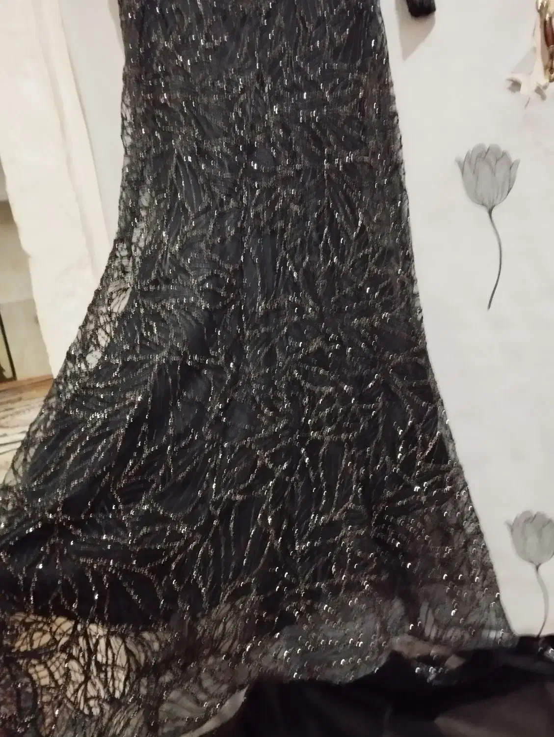 فروش فوری لباس مجلسی زنانه سنگ دوزی شده سایز۴۲|لباس|گلستان (تهران), |دیوار