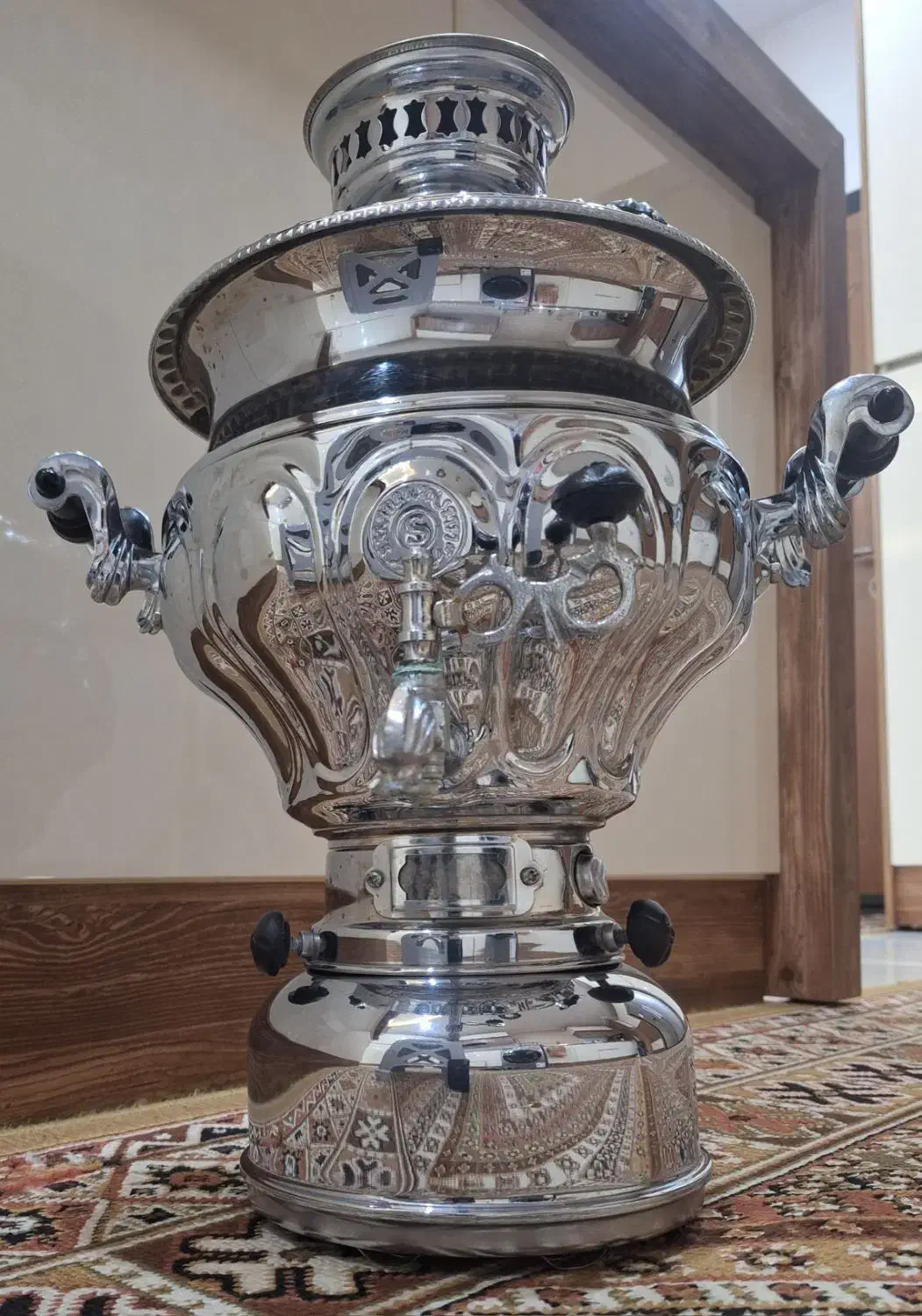 سماور گازی ۶ لیتری|سماور، چای‌ساز، قهوه‌ساز|محمدشهر, محمدشهر|دیوار