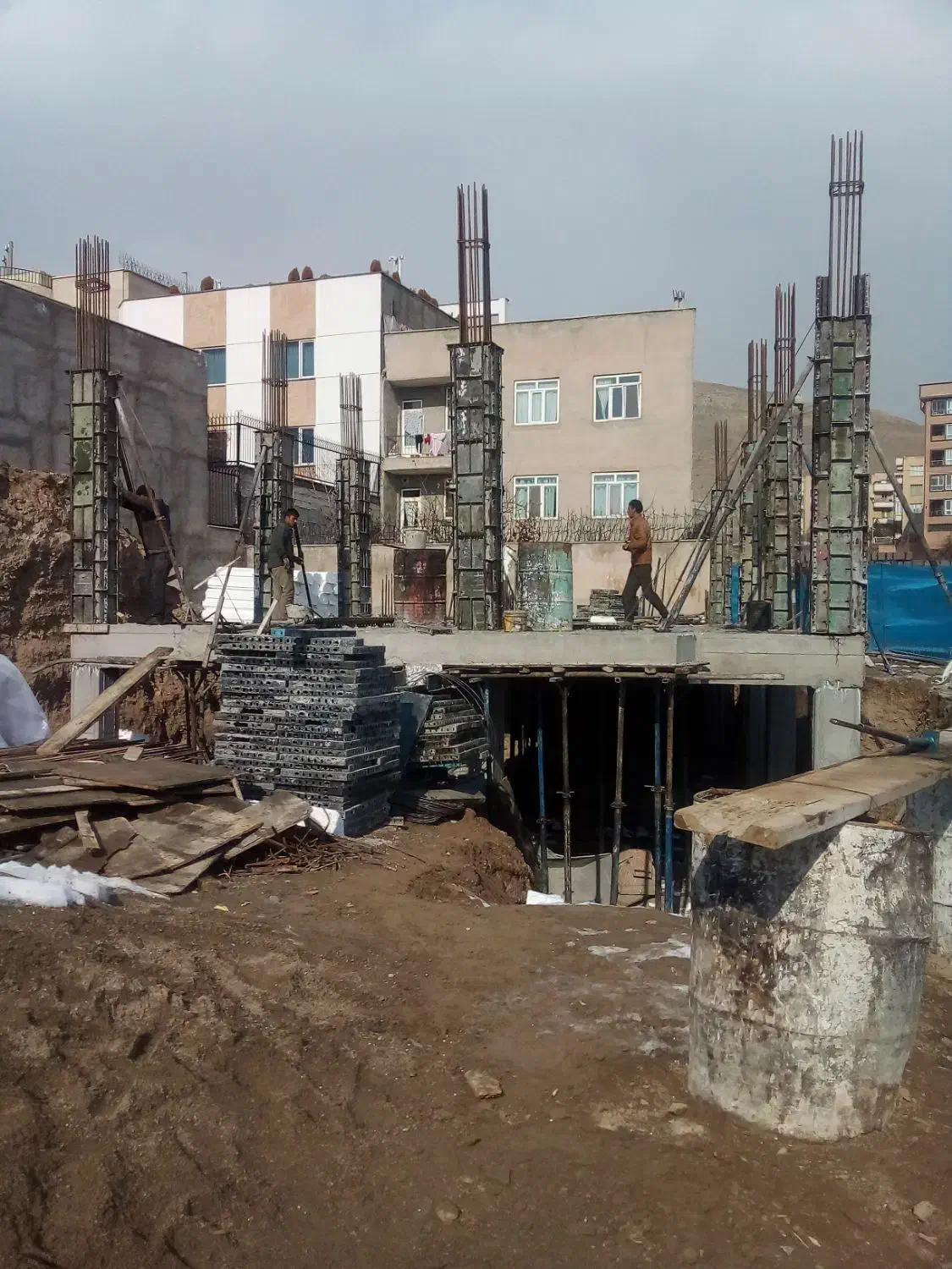 اجرای آرماتوربندی فنداسیون سقف استخر کلیه مناطق|خدمات پیشه و مهارت|پاکدشت, پاکدشت (مامازند)|دیوار