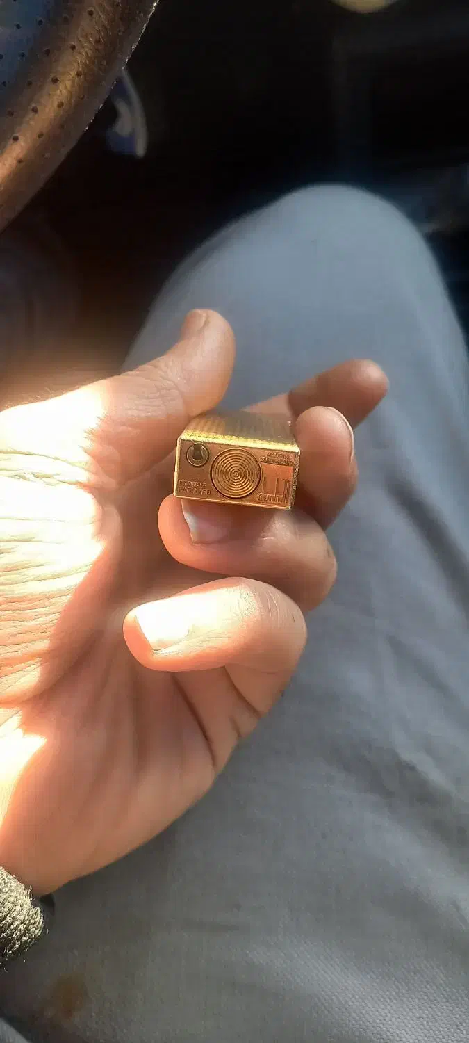 فندک دانهیل اصل|کلکسیون اشیاء عتیقه|قزوین, |دیوار