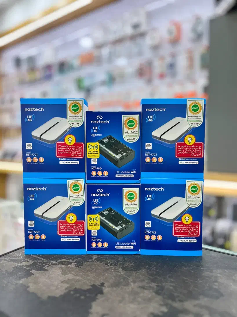 مودم همراه سیمکارتی بیسیم نزتک naztech modem|مودم و تجهیزات شبکه|شیراز, باغ تخت|دیوار