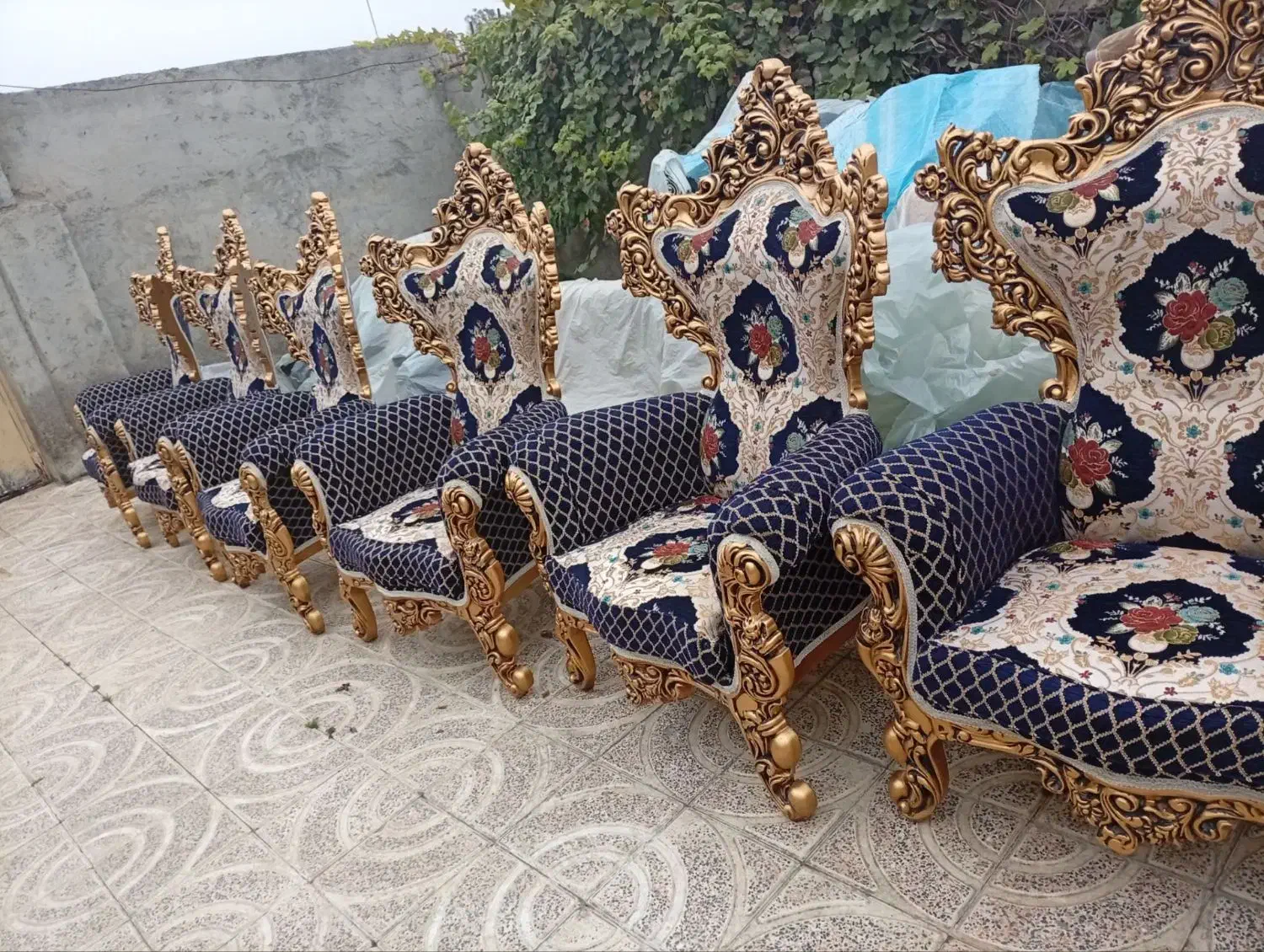 مبل سلطنتی|مبلمان خانگی و میز عسلی|پارس‌آباد, |دیوار