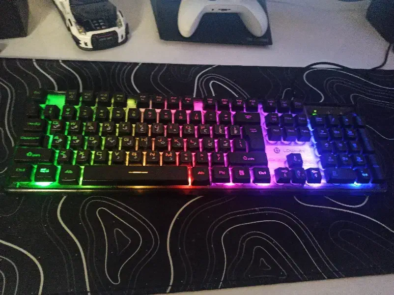 کیبورد گیمینگ لاجی کی|قطعات و لوازم جانبی رایانه|ملایر, |دیوار