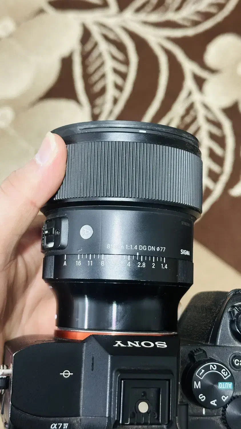 لنز 85 سیگما DGDN F1.4|دوربین عکاسی و فیلم‌برداری|شیراز, فخرآباد (دروازه کازرون)|دیوار