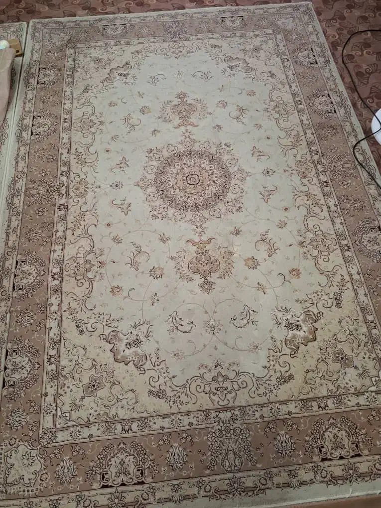 فرش ۱۲ متری و دو تا ۶ متری و یک گلیم فرش|فرش|آبیک, |دیوار