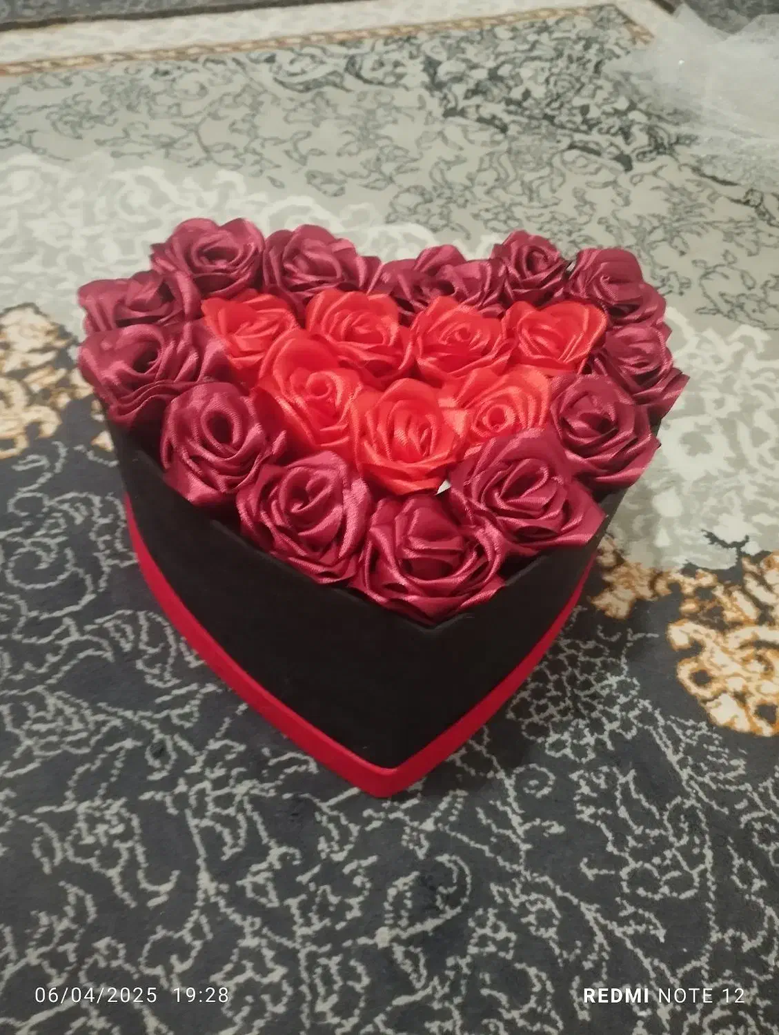 باکس گل روبانی زیبا|گل مصنوعی|مشهد, شهید معقول|دیوار