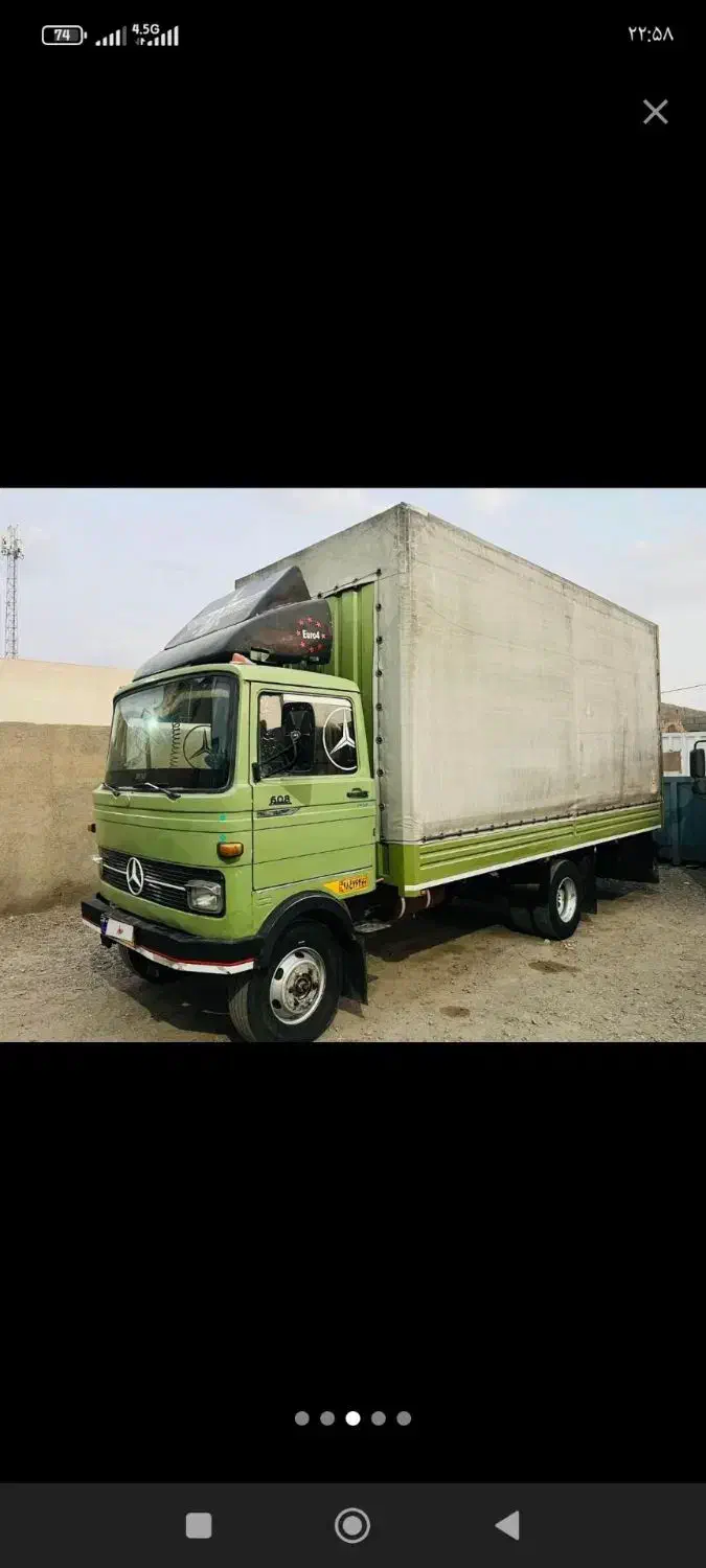 خاور بنز ۶۰۸ مدل ۶۴ تمیز مرتب|خودرو سنگین|مشهد, شهید قربانی|دیوار