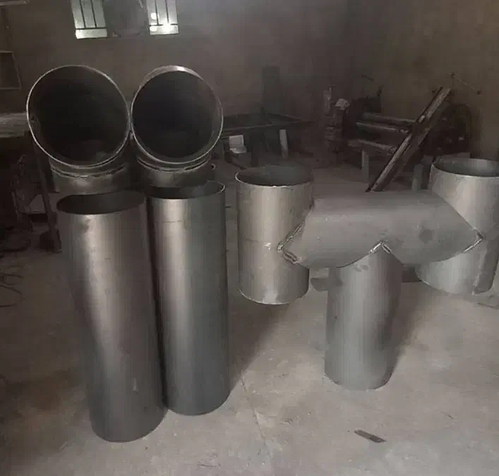 کانال اسپیرال لوله هواکش گالوانیزه سازی تهویه هوا|کولر آبی|ماهدشت, |دیوار