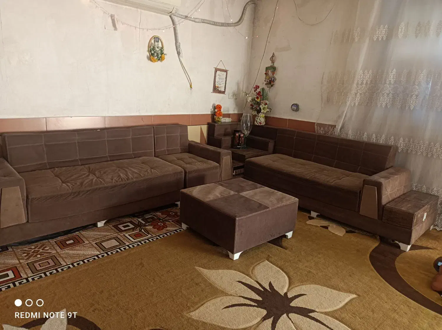 مبل ال باکس دار7نفره|مبلمان خانگی و میز عسلی|اندیمشک, |دیوار