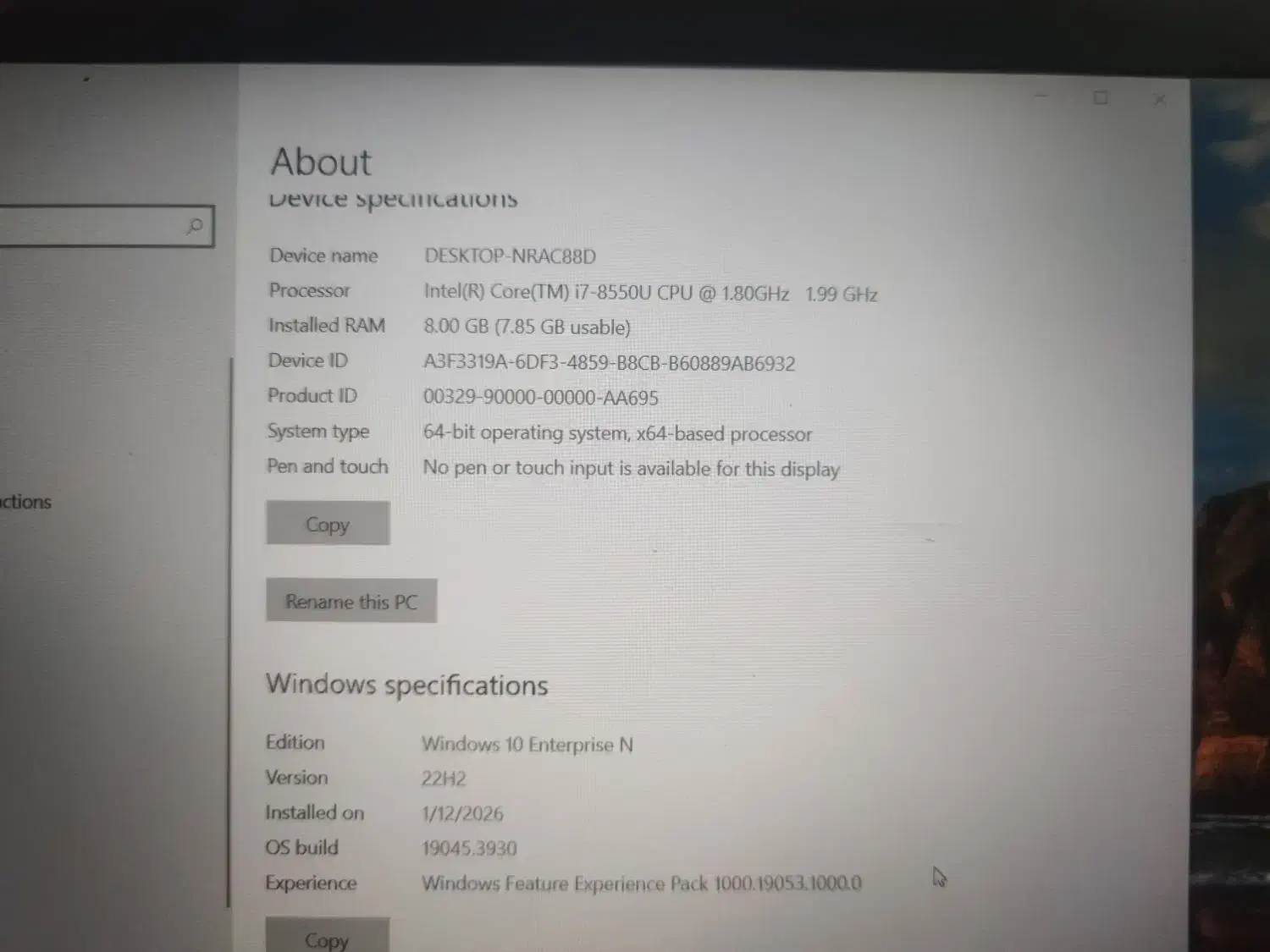 HP EliteBook 850 G5|رایانه همراه|بندر کنگان, |دیوار