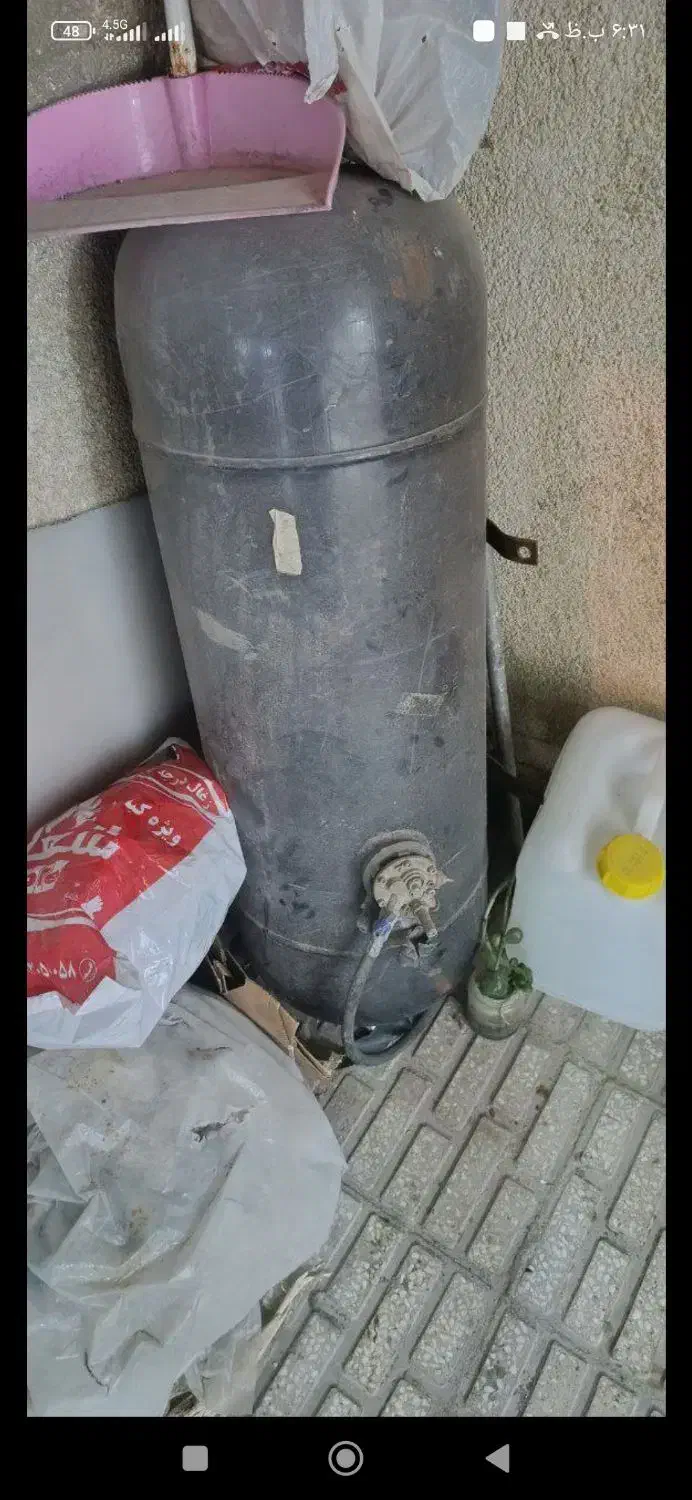 باک 80لیتری فروشی ال پی جی|قطعات یدکی و لوازم جانبی|ازگله, |دیوار